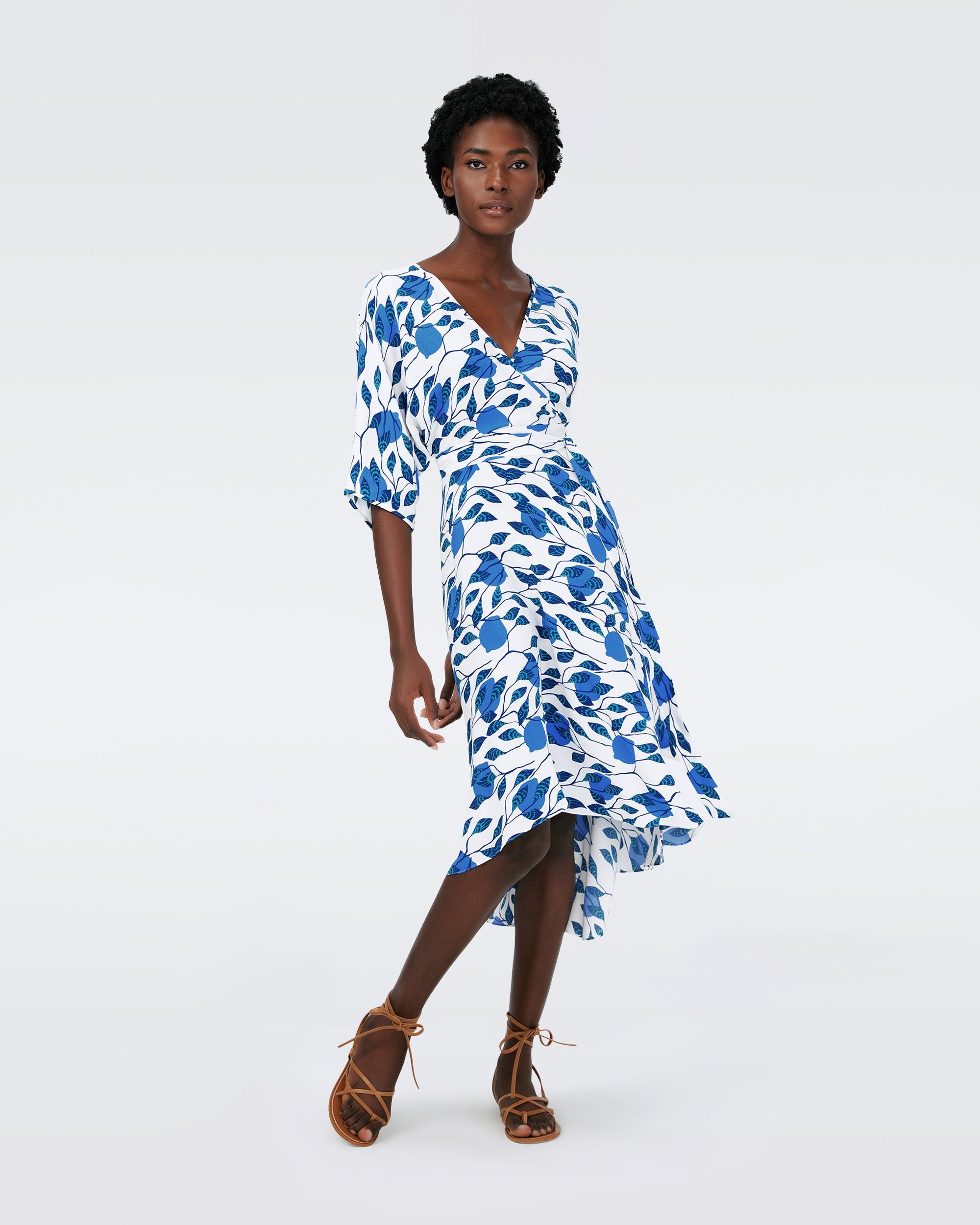 dvf eloise midi dress Eloise Faux Wrap Midi Dress Diane von Furstenberg HongKong