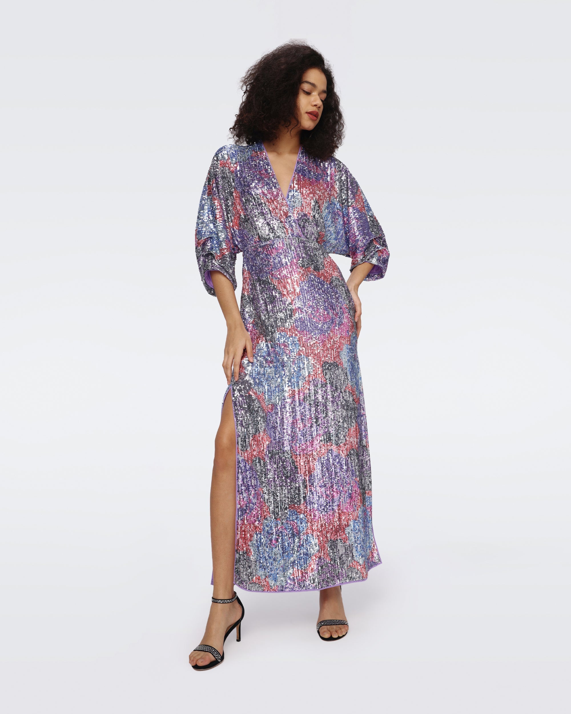 diane von furstenberg sequin dress Pauletta Sequin Dress