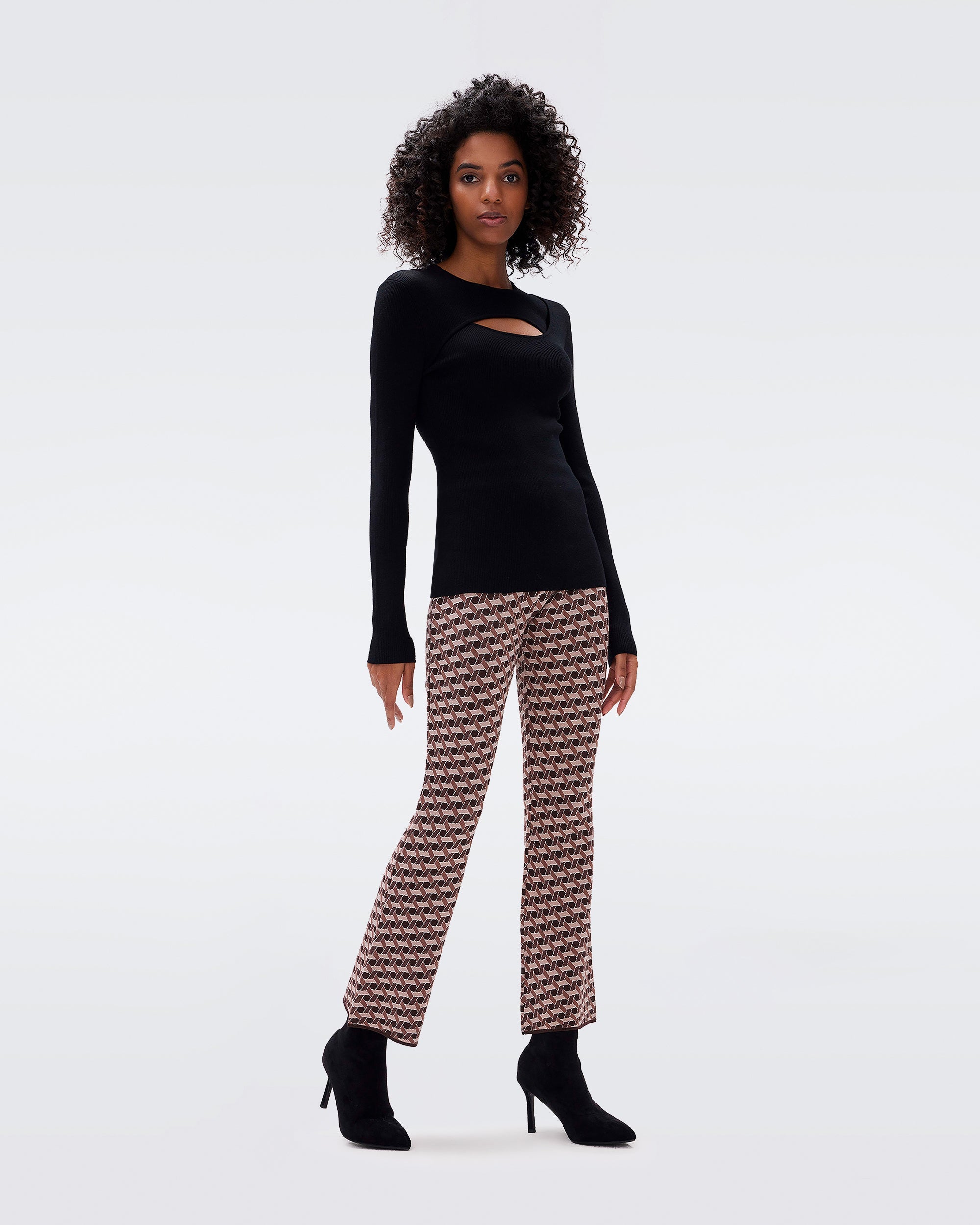 Juno Knit Jacquard Pants Diane Von Furstenberg HongKong juno-knit-jacquard-pants-diane-von-furstenberg-hongkong