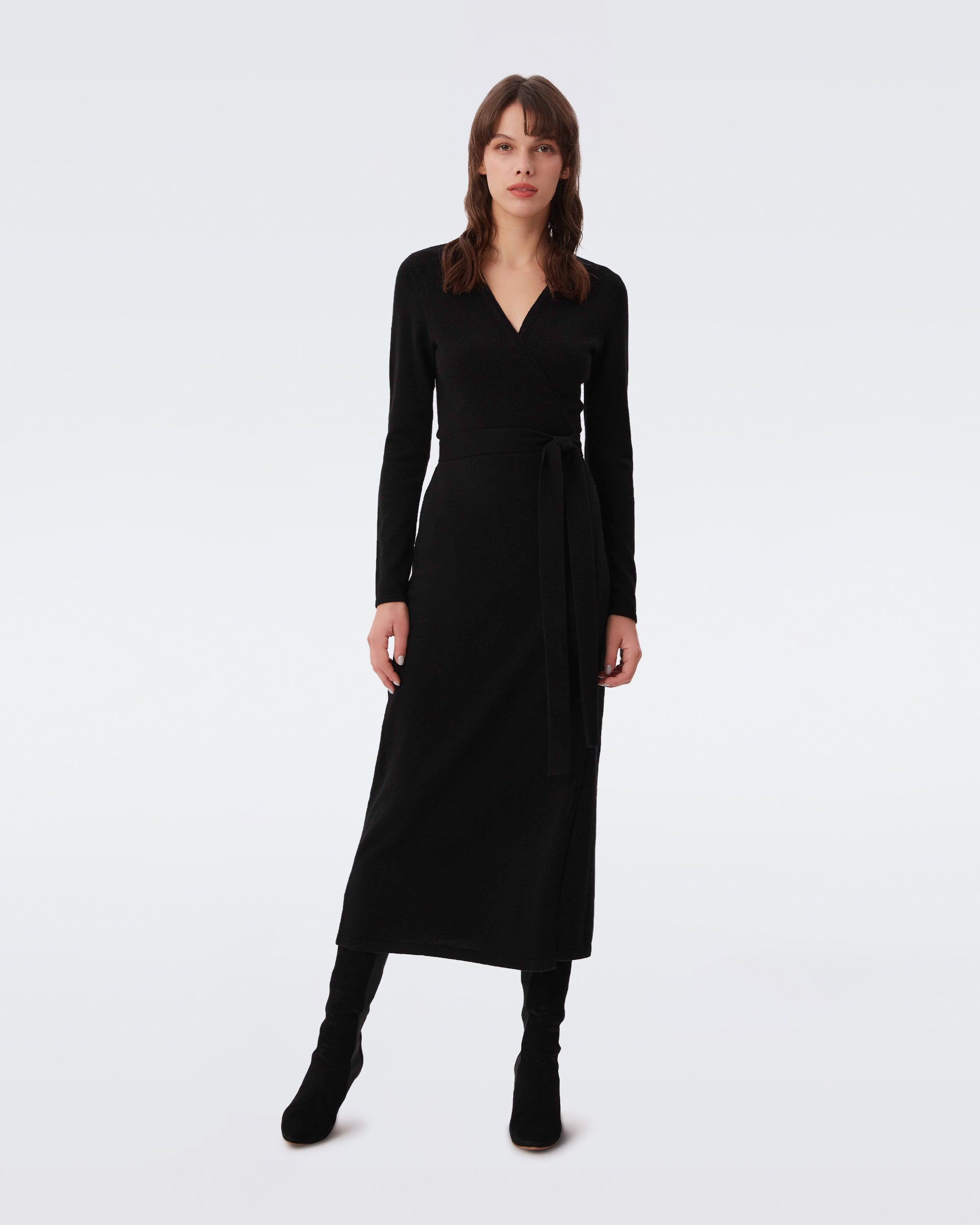 Astrid Wool-Cashmere Wrap Dress – Diane von Furstenberg HongKong Astrid Wool-Cashmere Wrap Dress – Diane von Furstenberg HongKong