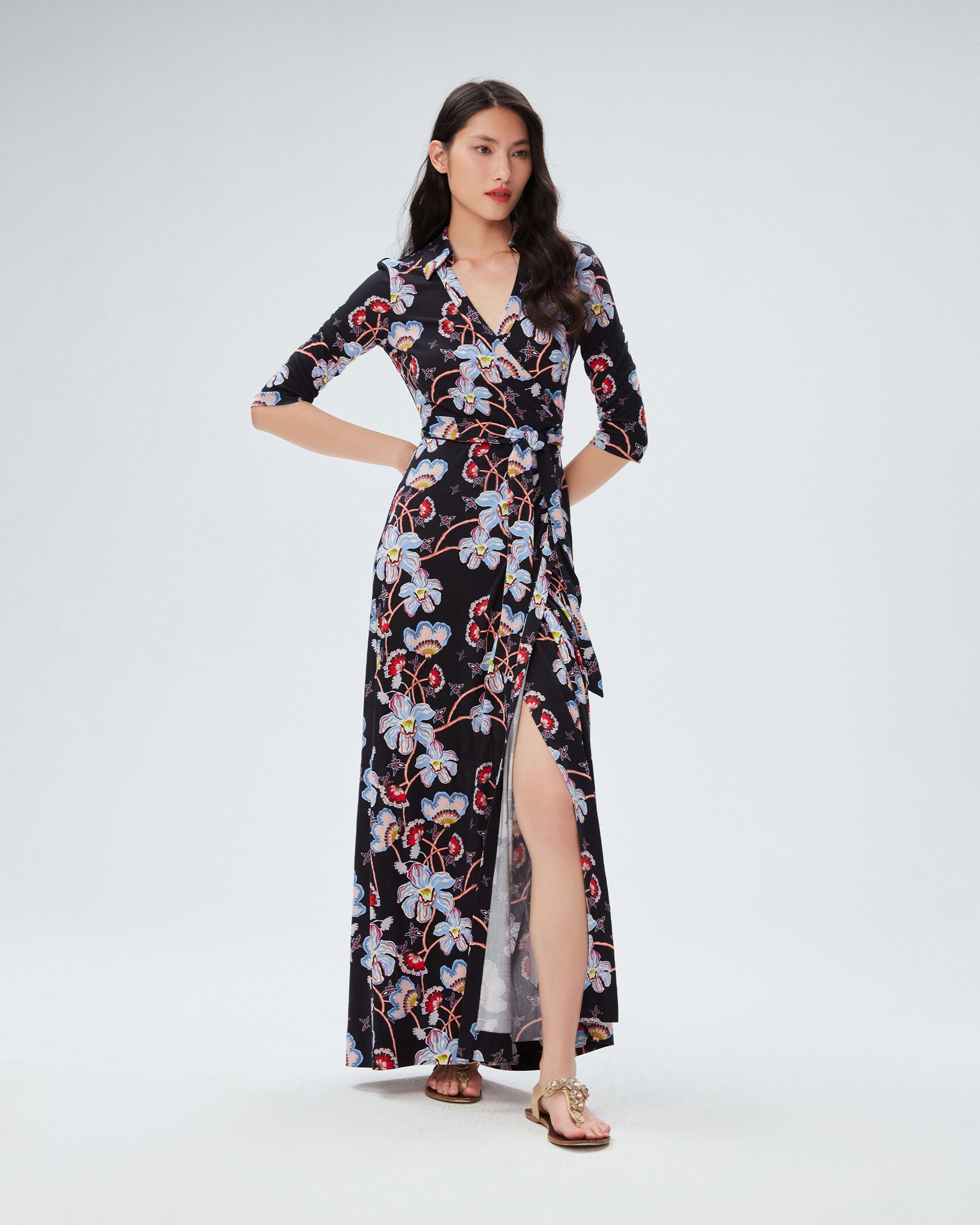 Dvf lily dress sale