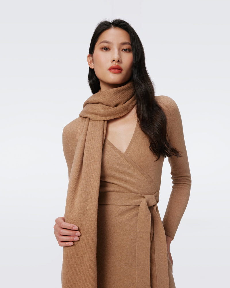 Cleo Wool-Cashmere Scarf