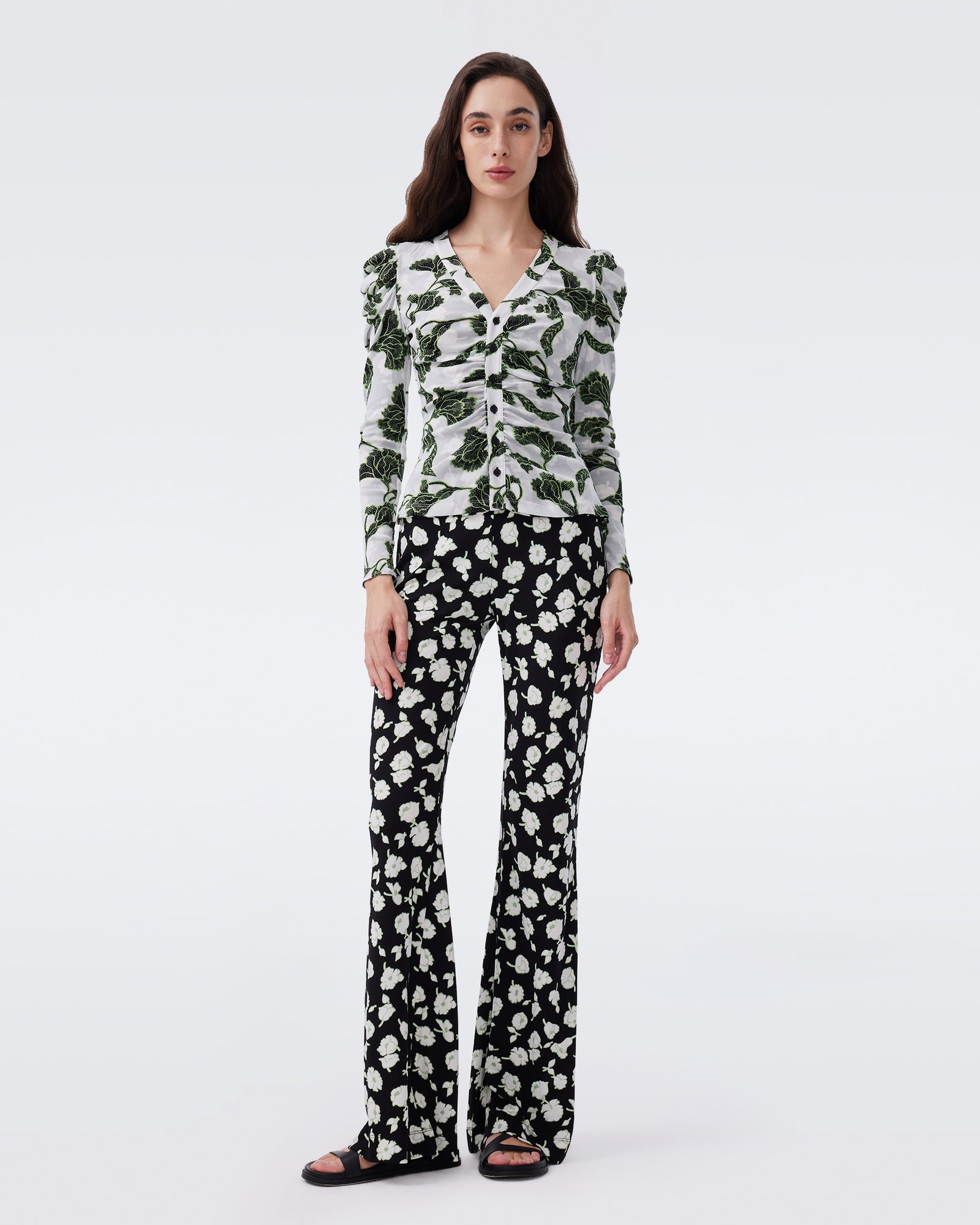 DVF GLADYS REVERSIBLE TOP