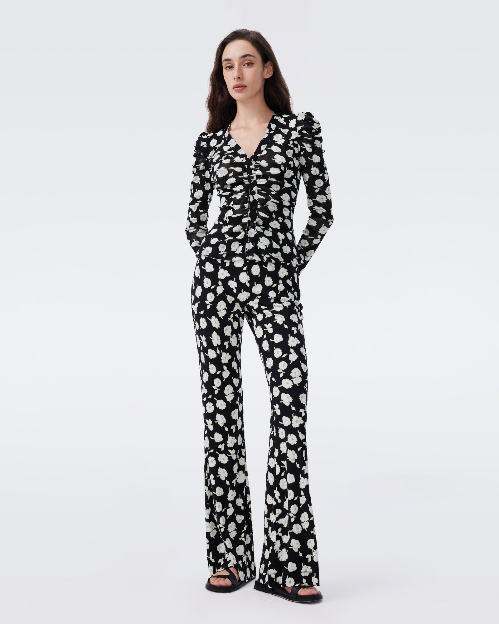 DVF GLADYS REVERSIBLE TOP