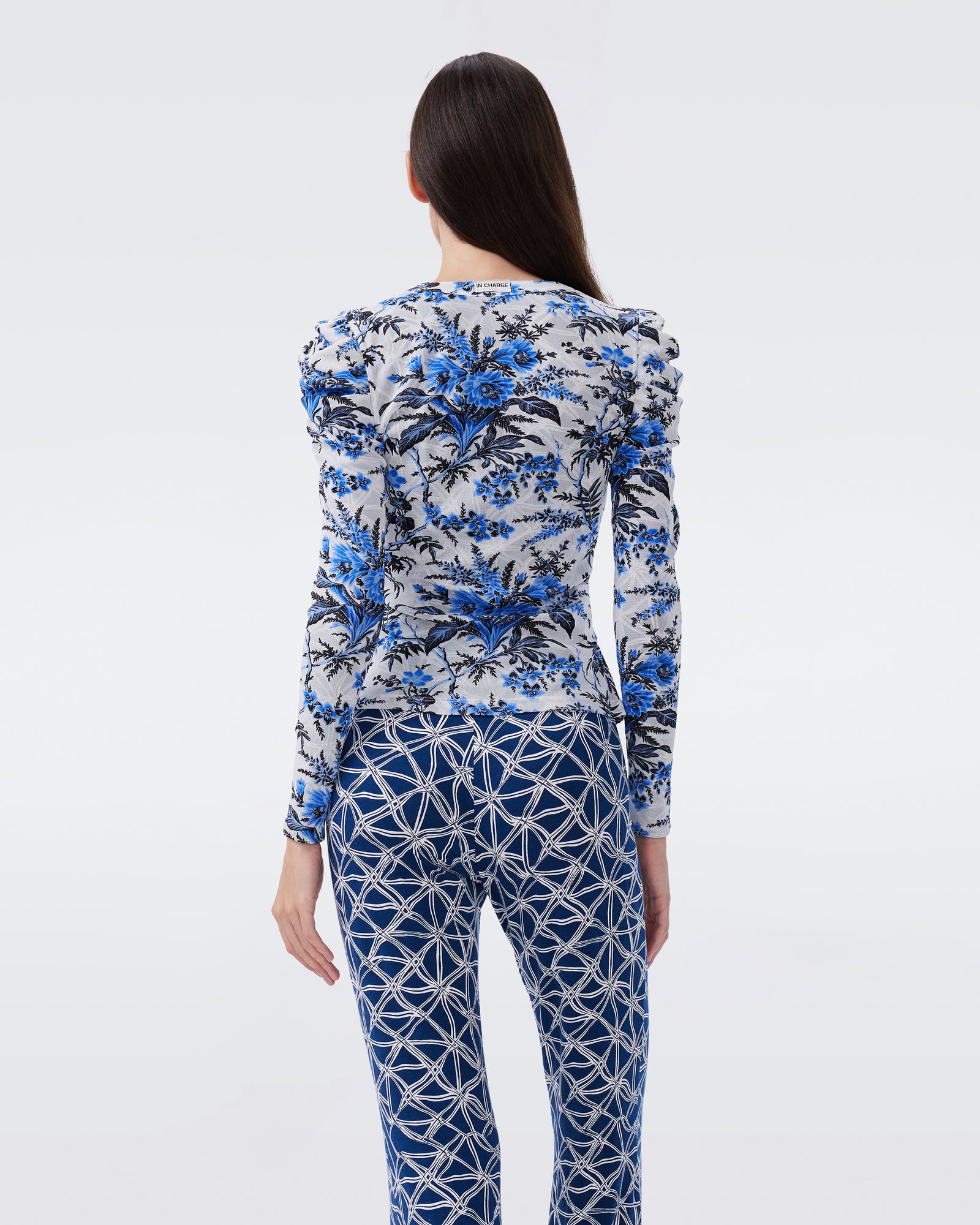 DVF GLADYS REVERSIBLE TOP