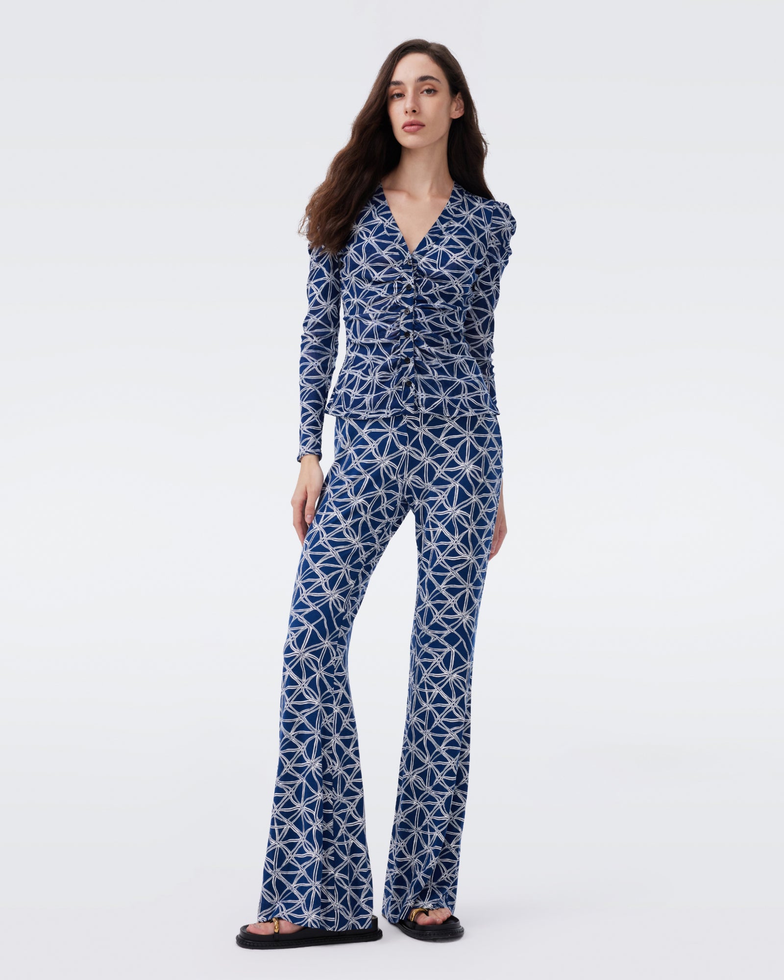 DVF GLADYS REVERSIBLE TOP