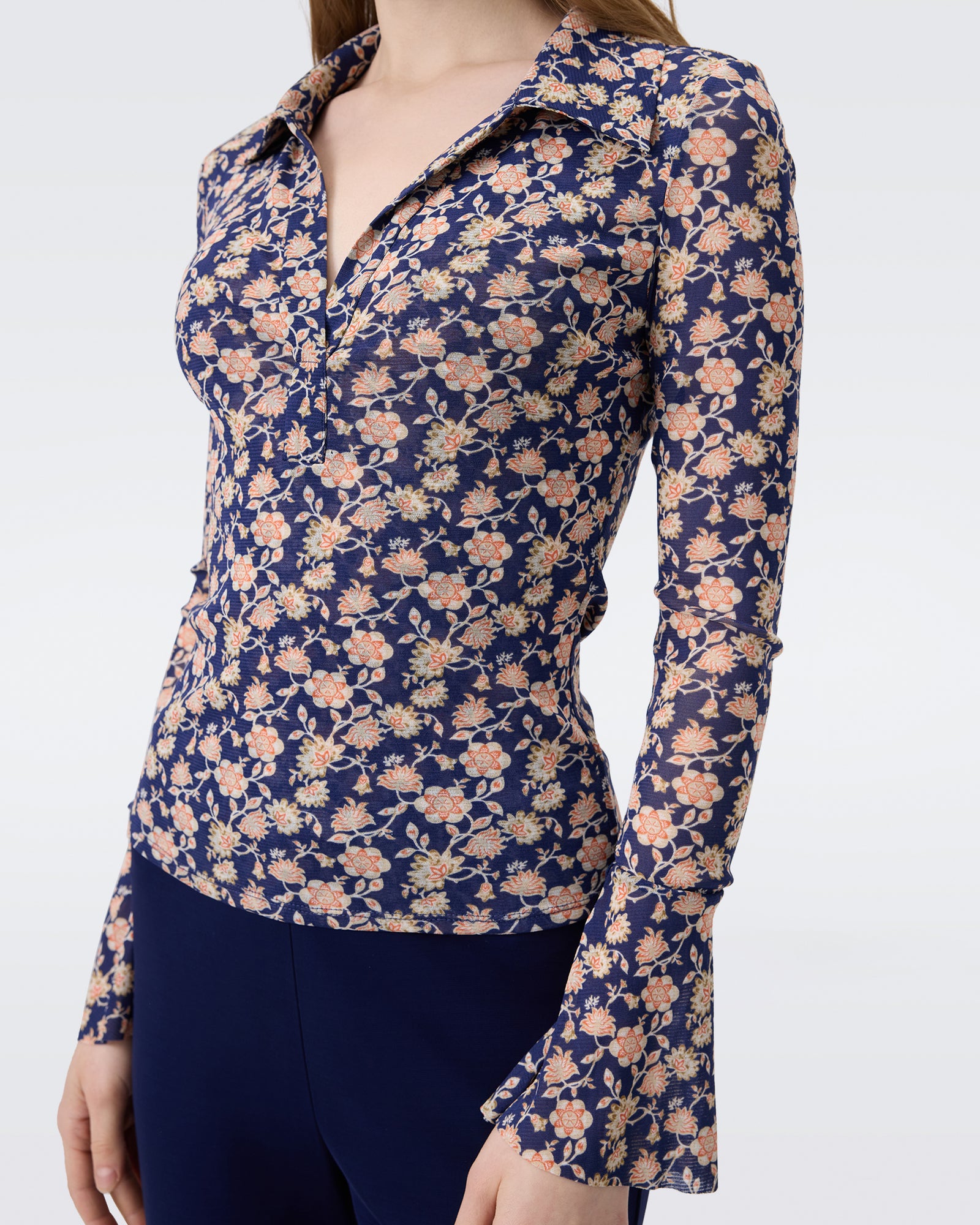 DVF MACKENZIE TOP