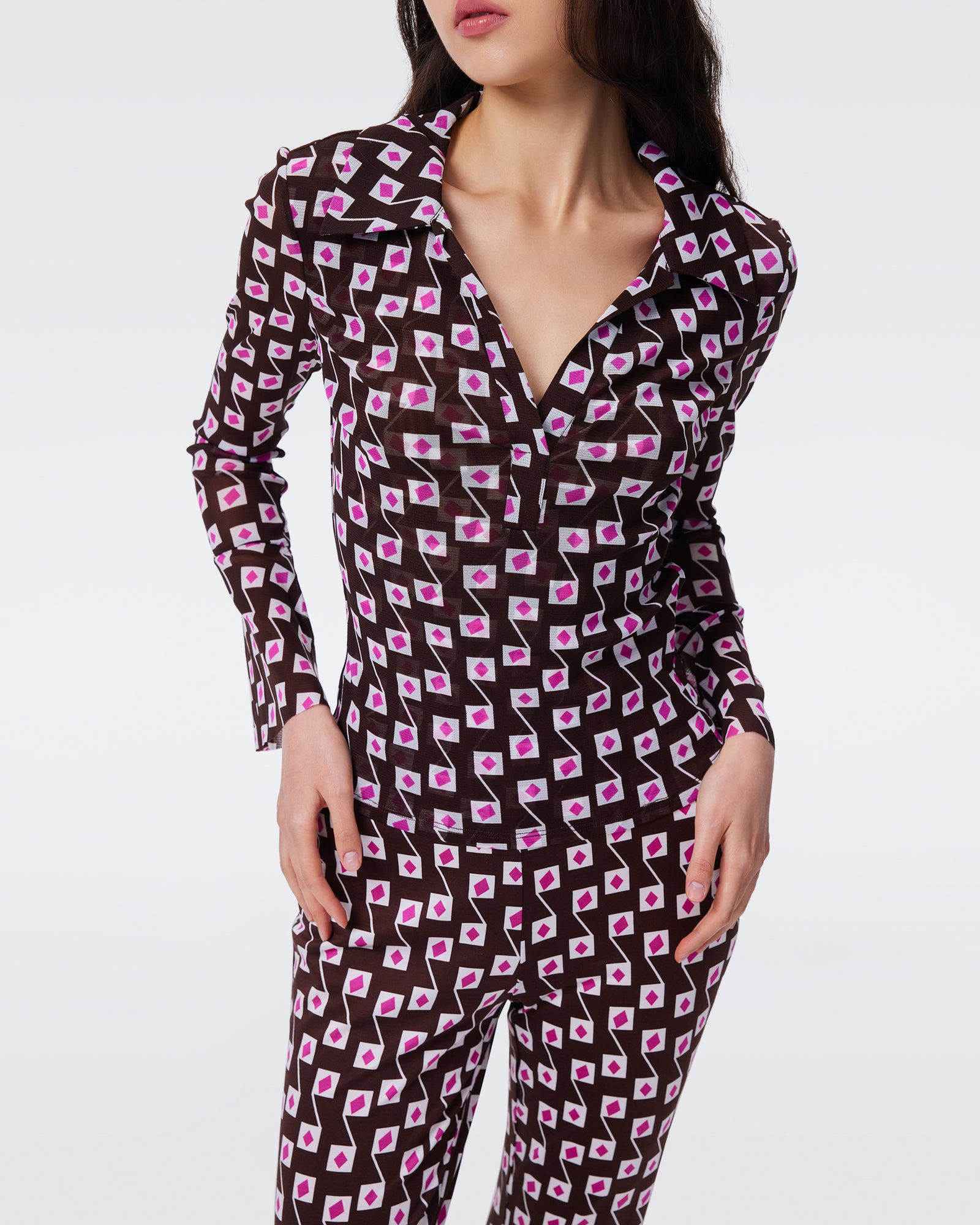 DVF MACKENZIE TOP