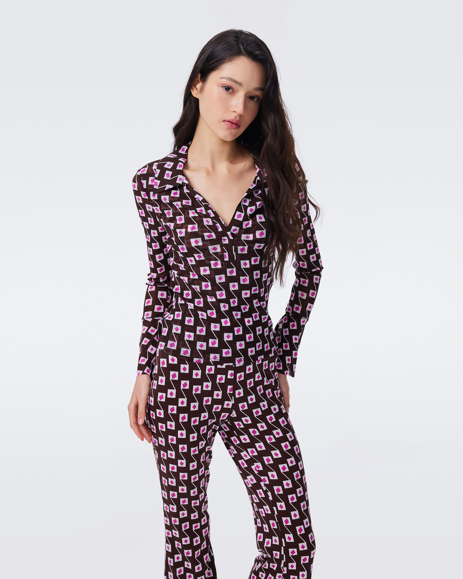 DVF MACKENZIE TOP