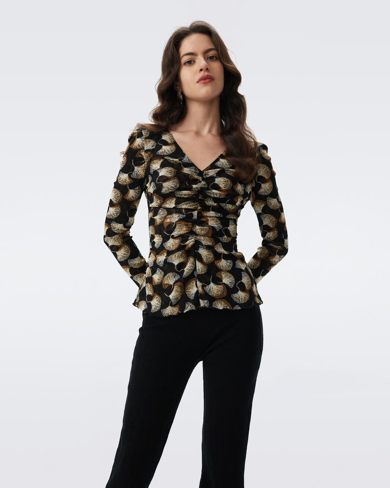DVF FANCY REVERSIBLE TOP