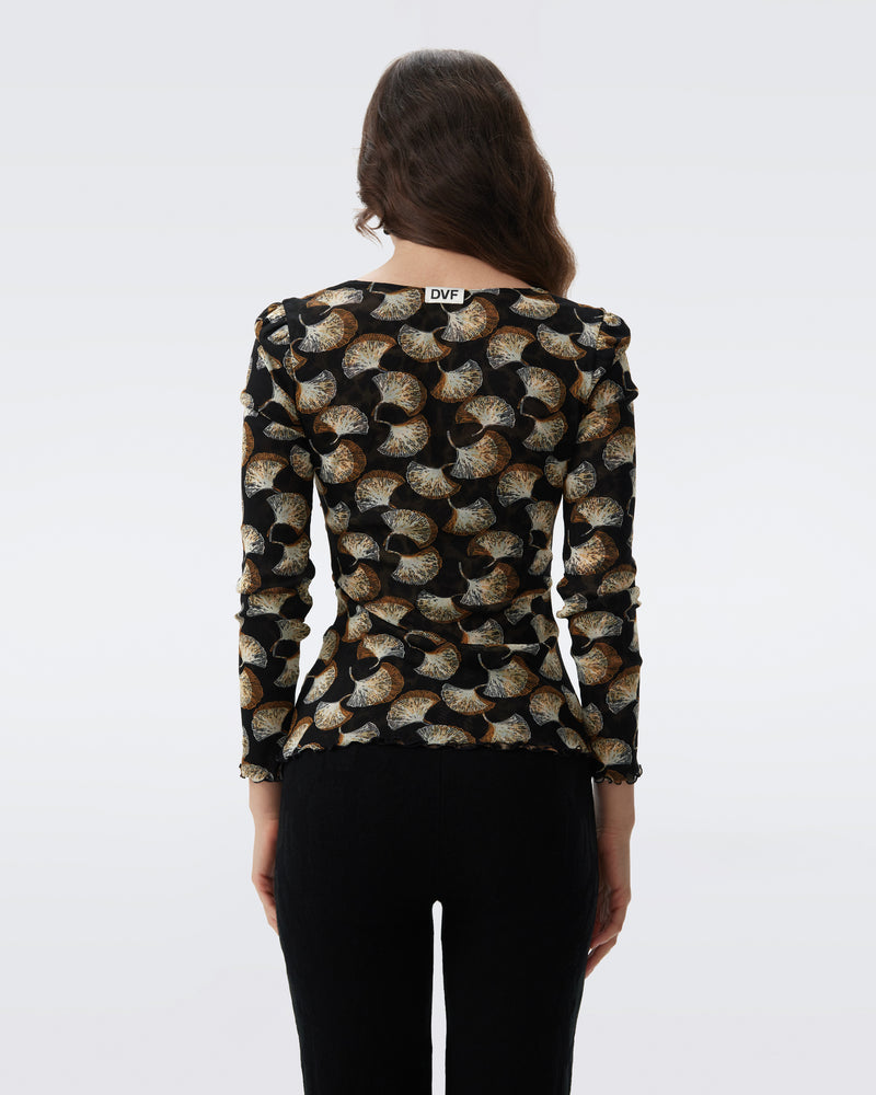 DVF FANCY REVERSIBLE TOP