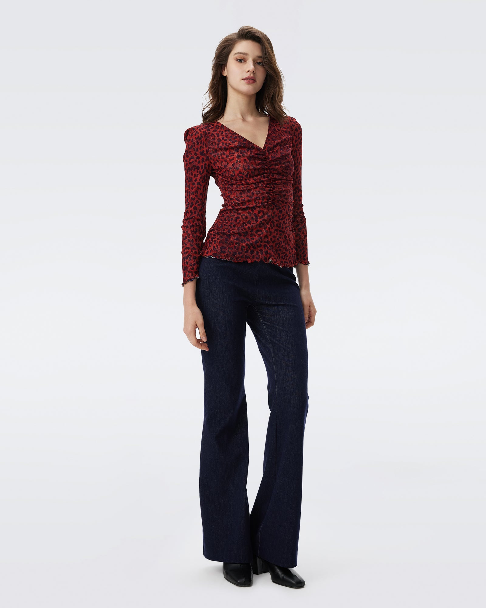 DVF FANCY REVERSIBLE TOP