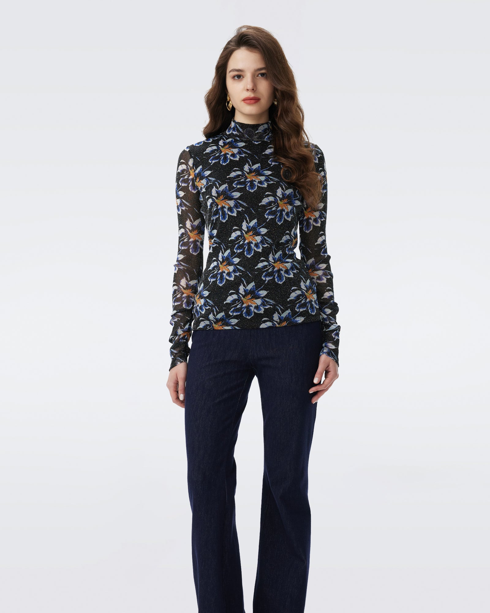 DVF DOUBLE LAYER REMY TOP