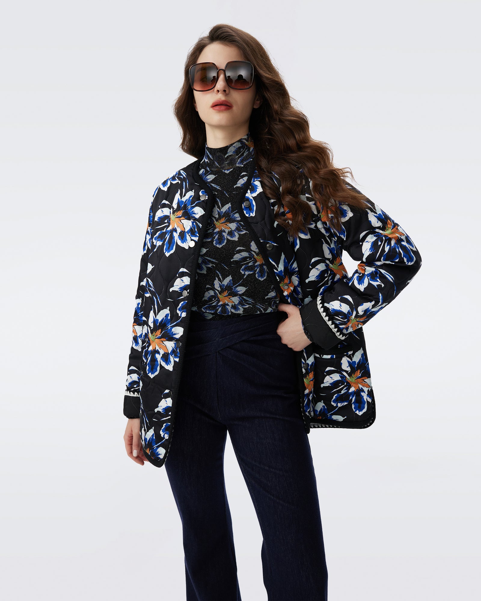 DVF DOUBLE LAYER REMY TOP