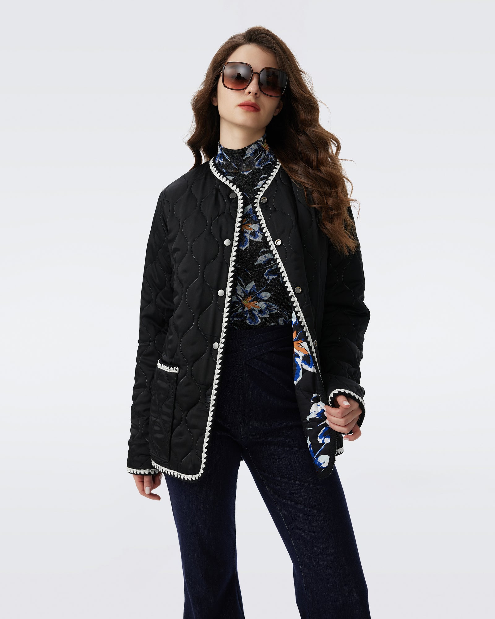 DVF DOUBLE LAYER REMY TOP