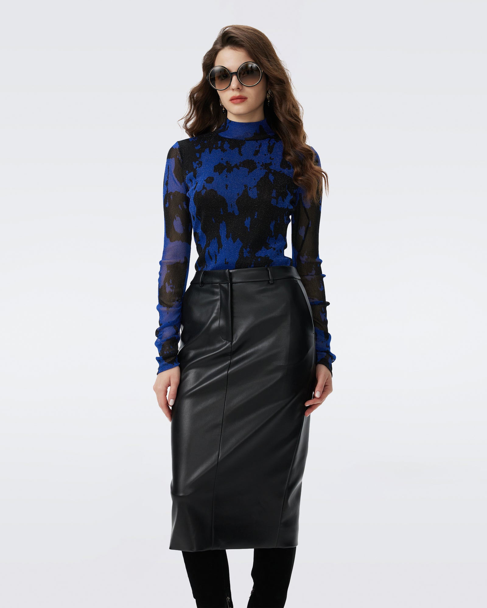 DVF DOUBLE LAYER REMY TOP