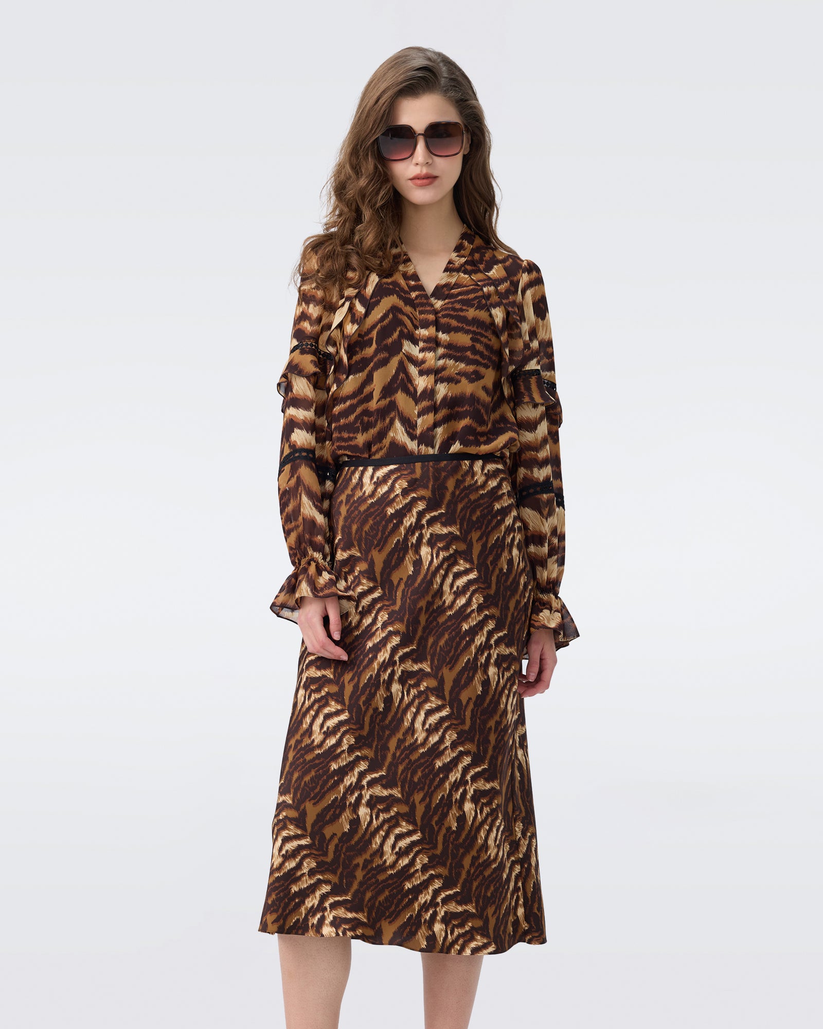 DVF SHARON TOP