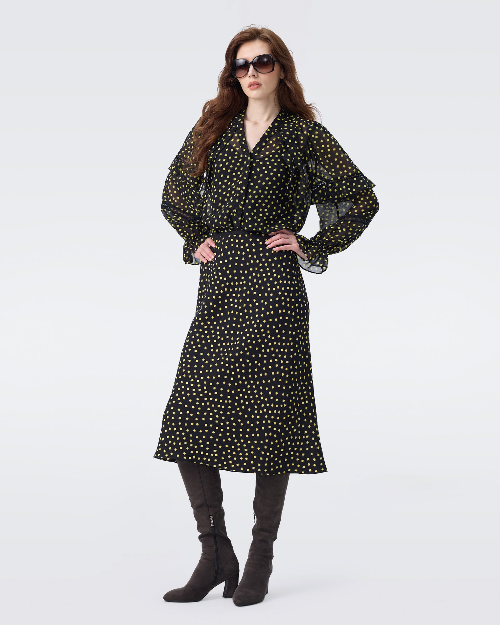 DVF SHARON TOP
