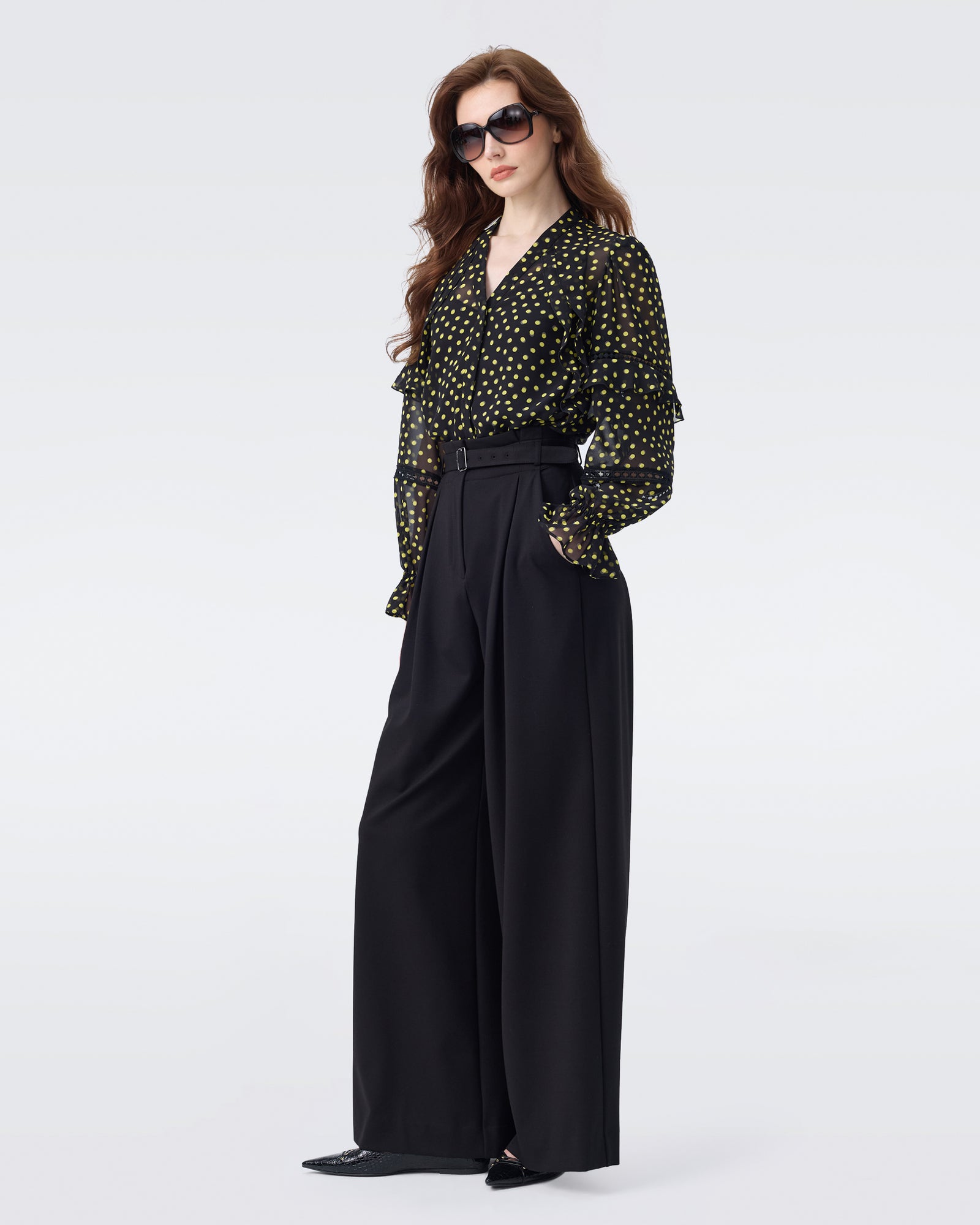 DVF SHARON TOP