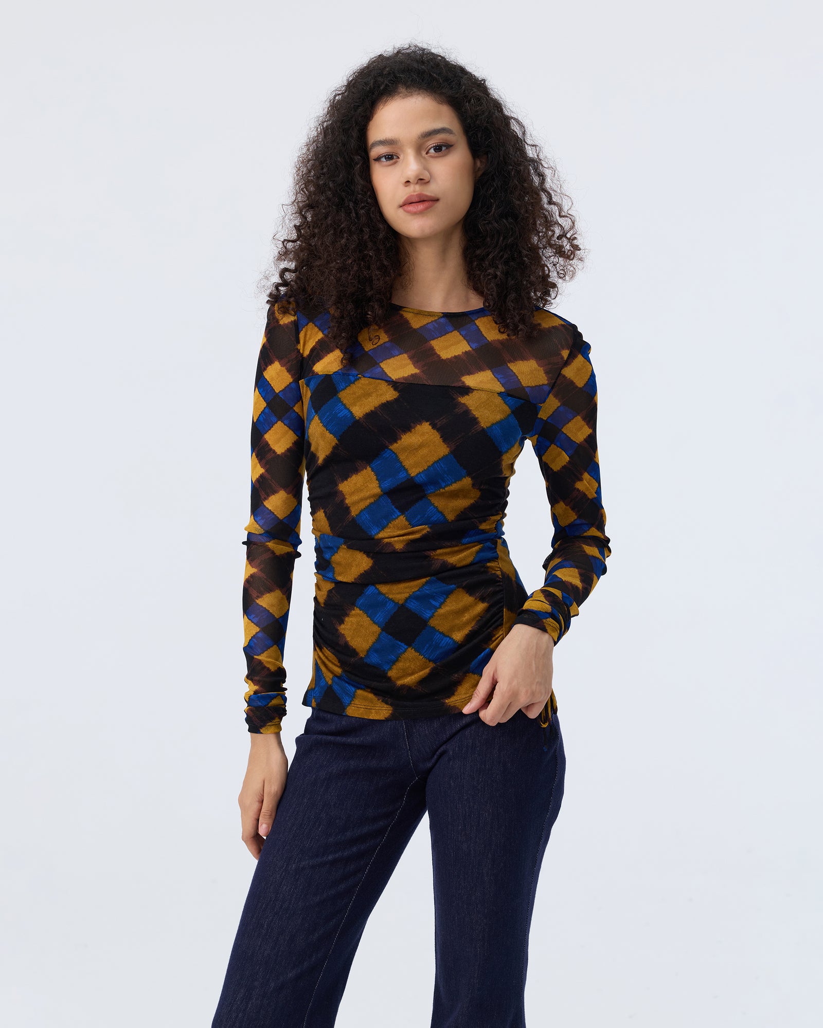 DVF KIRSTIE TOP
