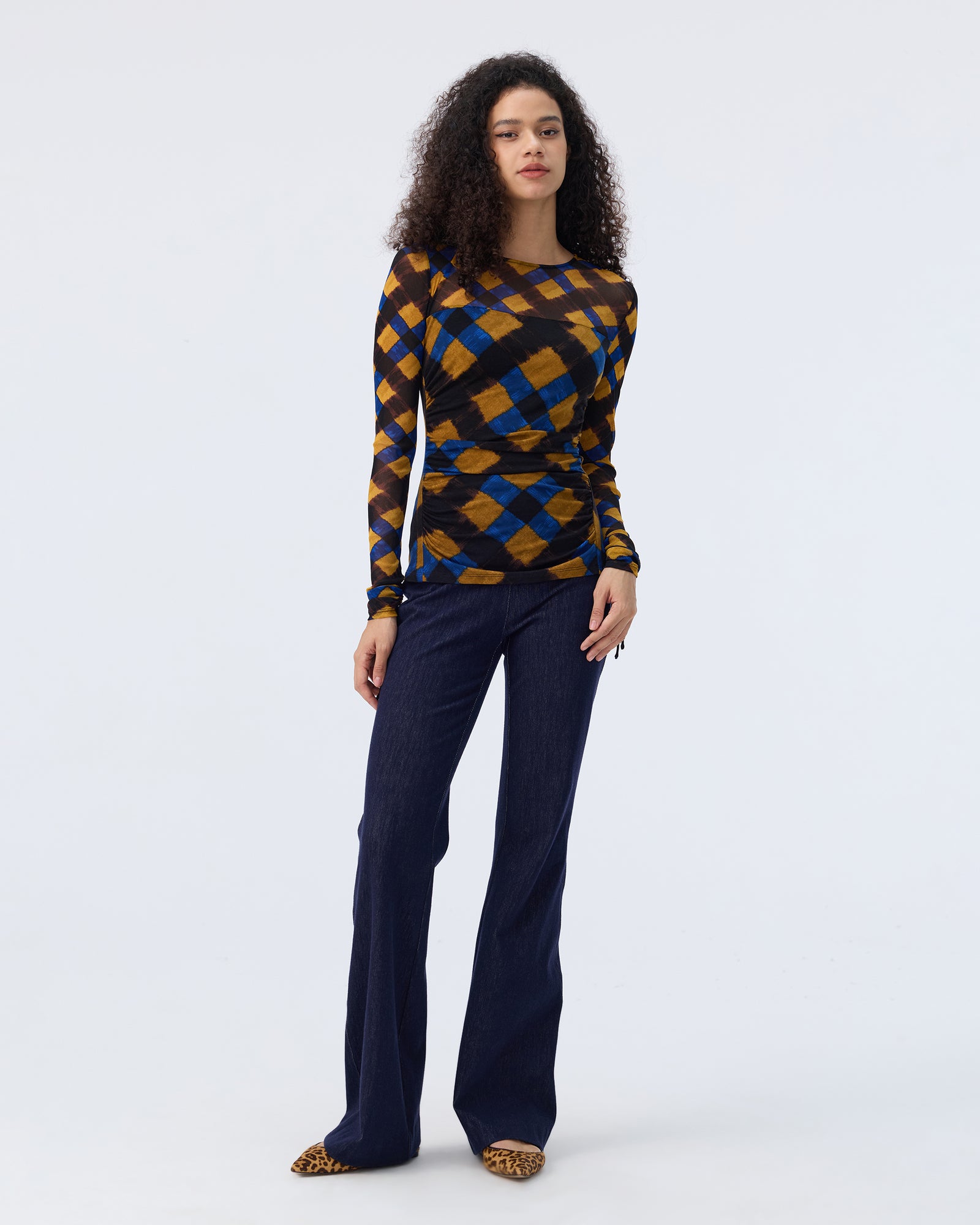 DVF KIRSTIE TOP