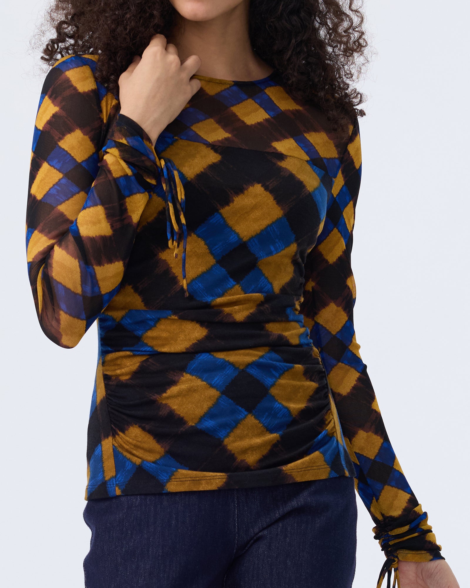 DVF KIRSTIE TOP