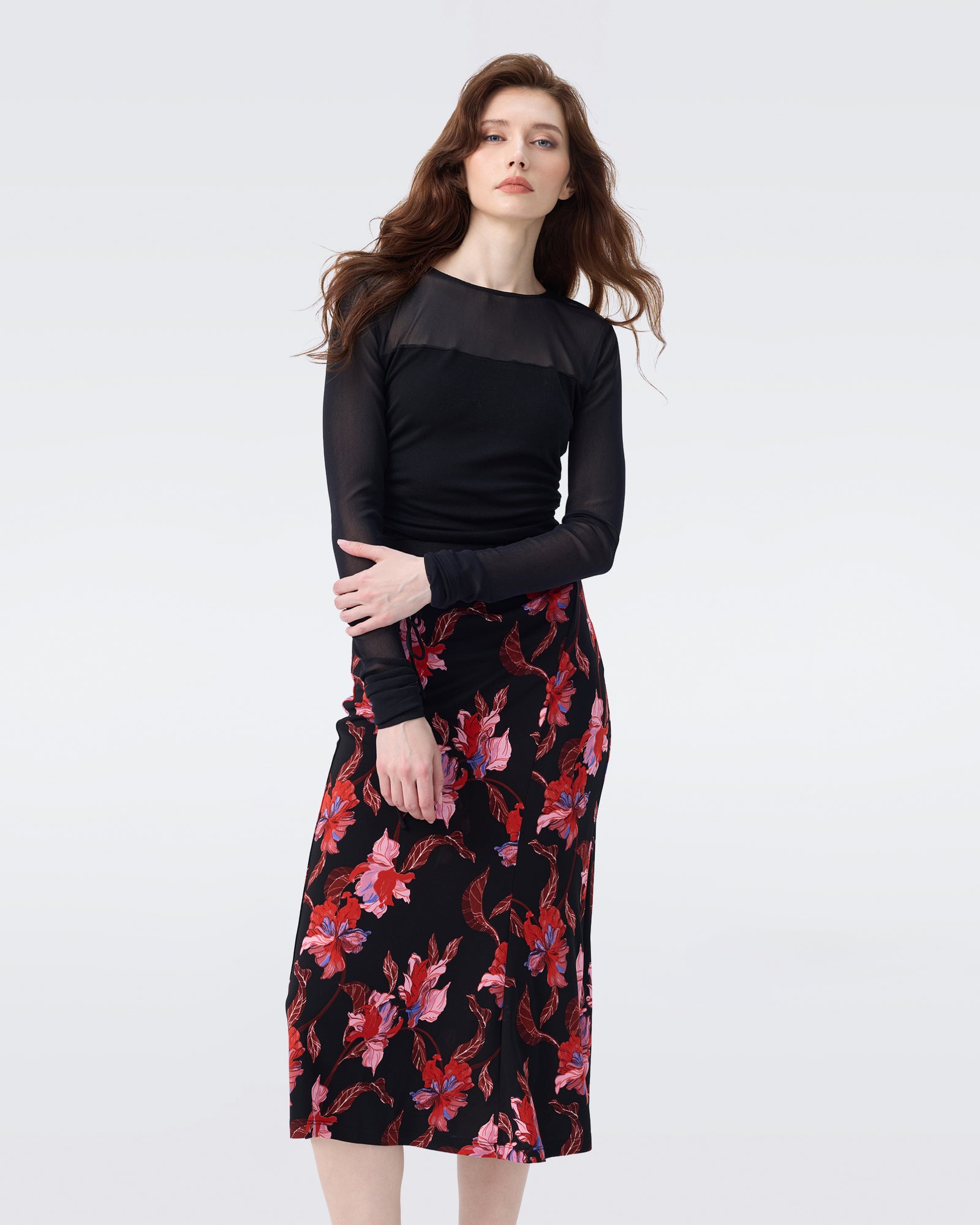 DVF KIRSTIE TOP