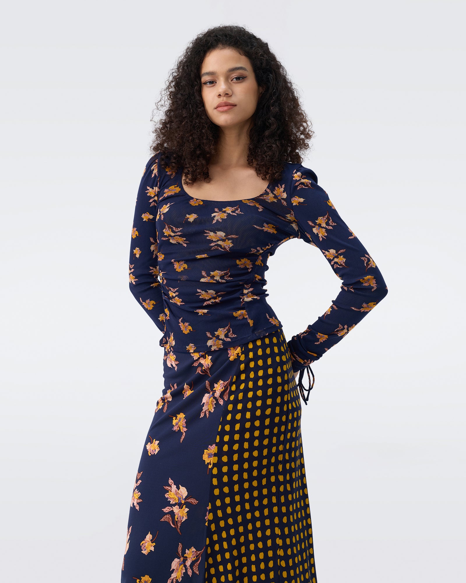 DVF ALI REVERSIBLE TOP