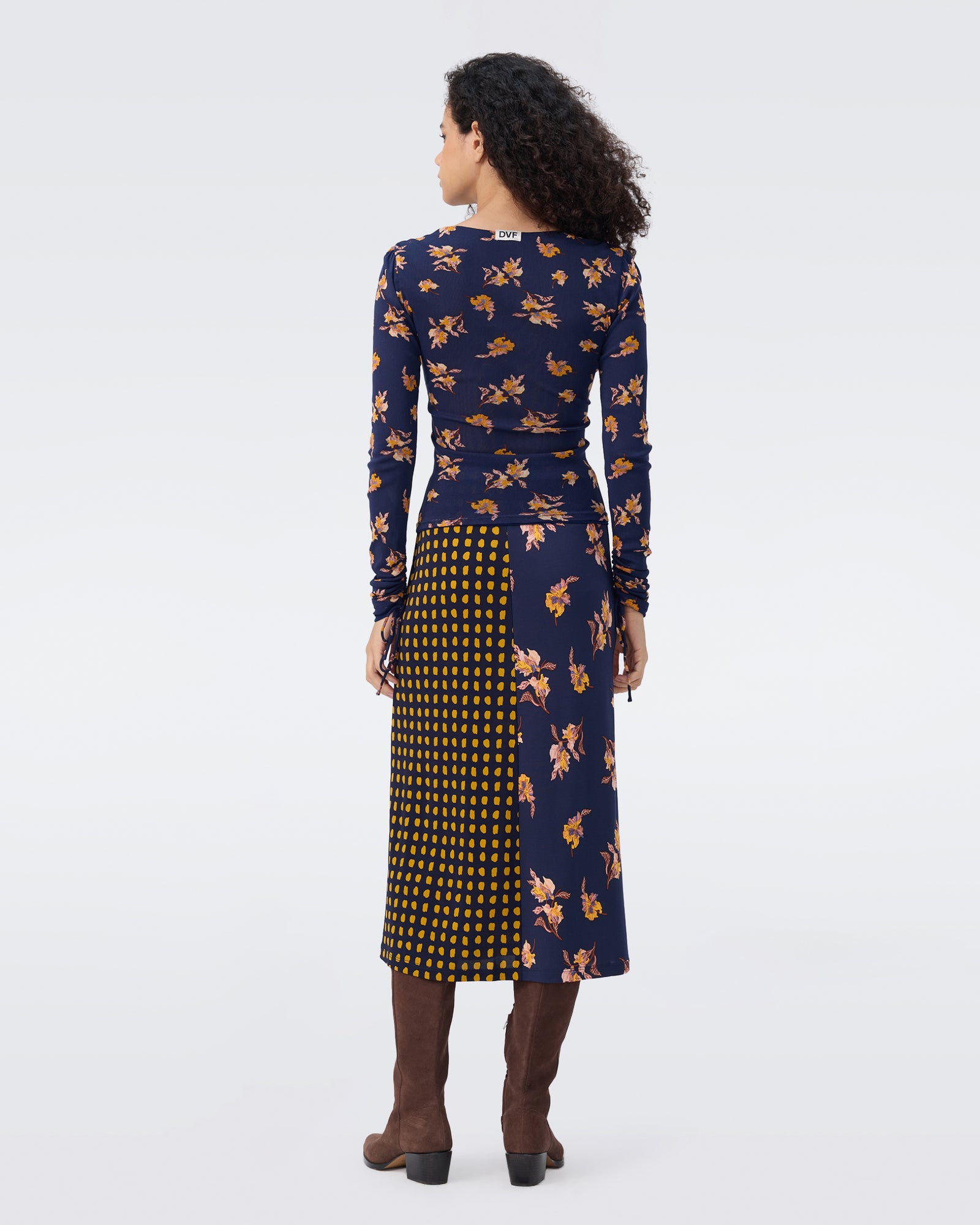 DVF ALI REVERSIBLE TOP