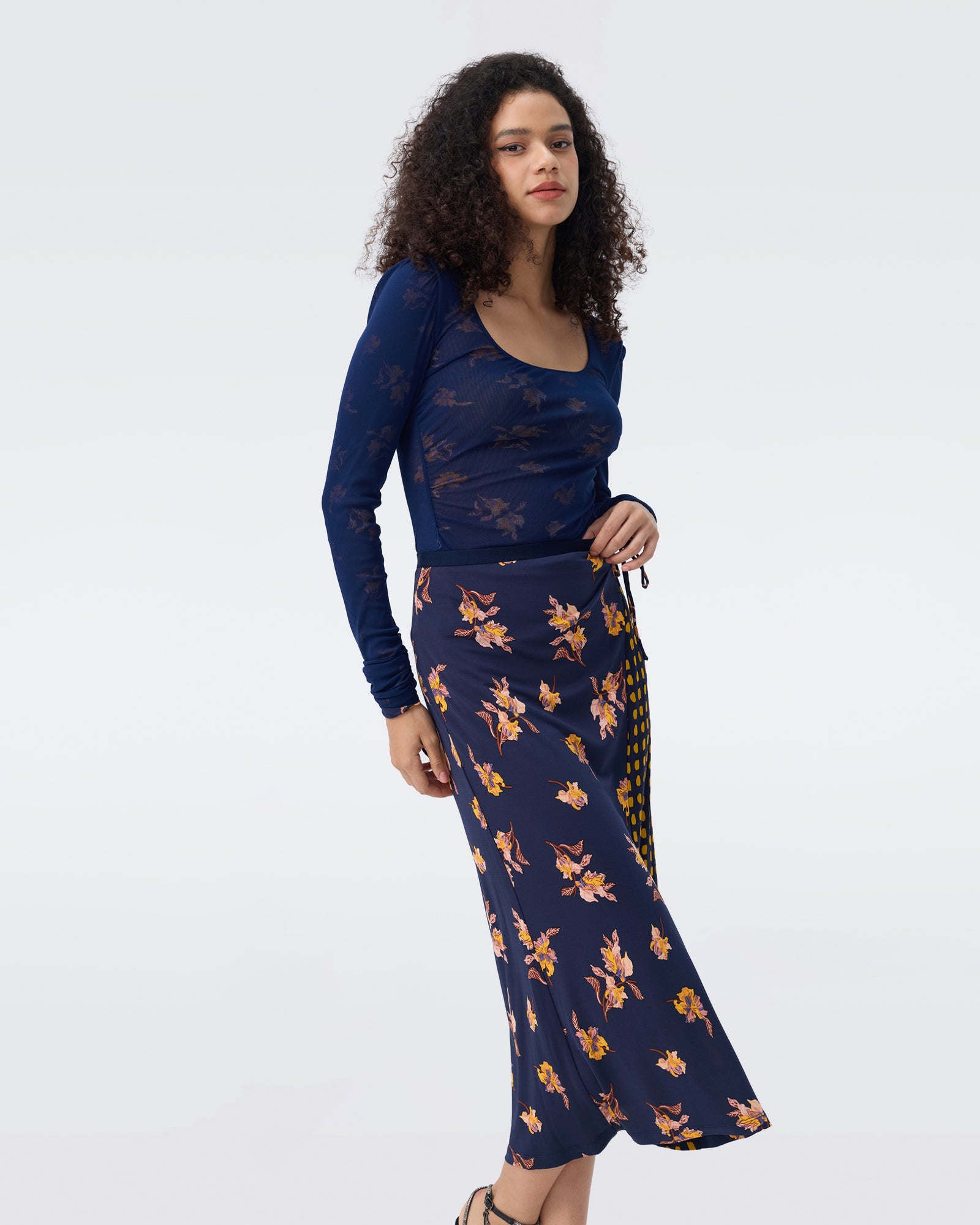 DVF ALI REVERSIBLE TOP