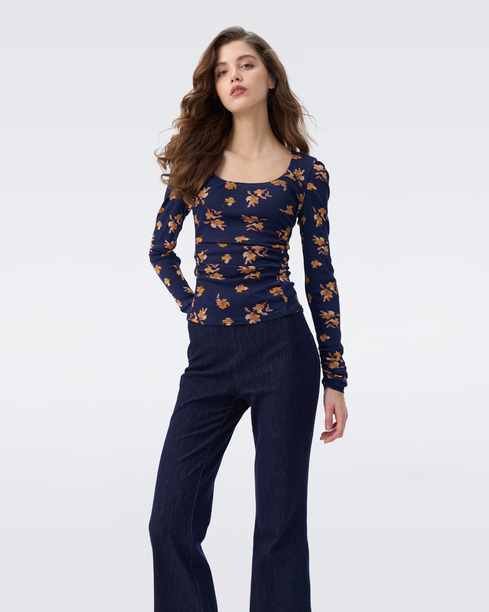 DVF ALI REVERSIBLE TOP