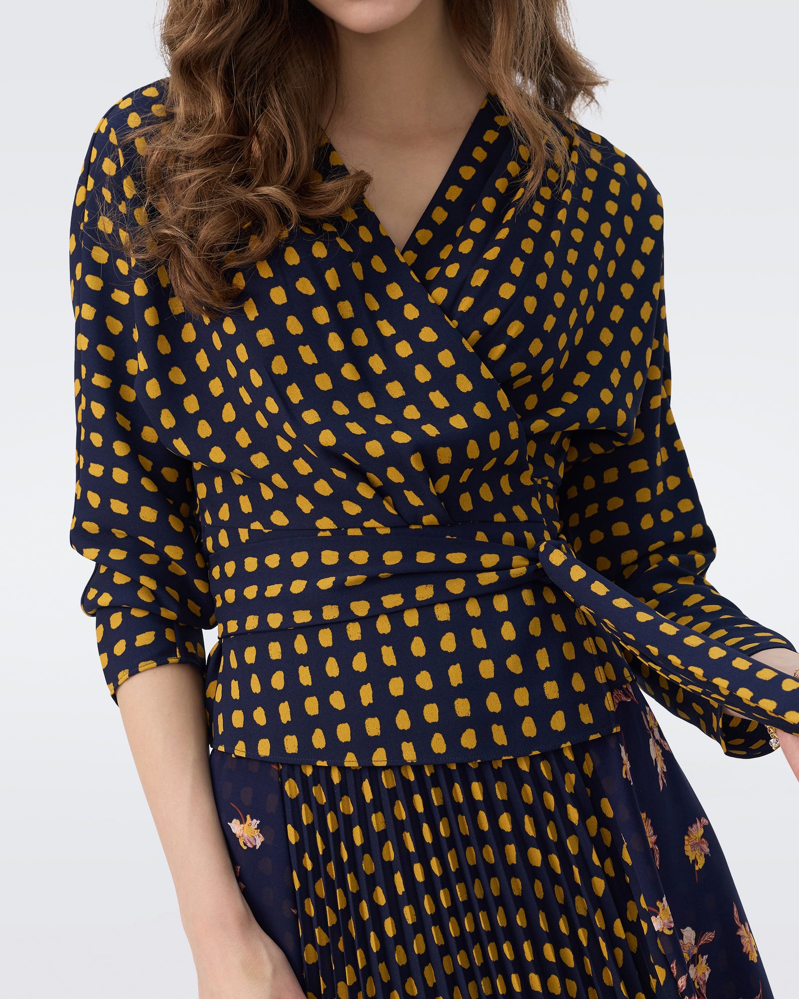 DVF TRACEY TOP