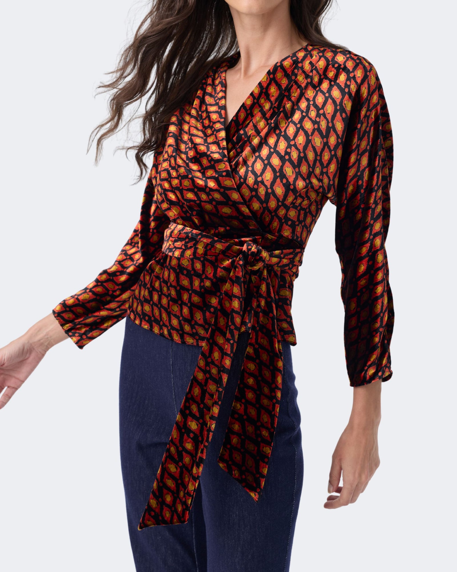 DVF TRACEY TOP