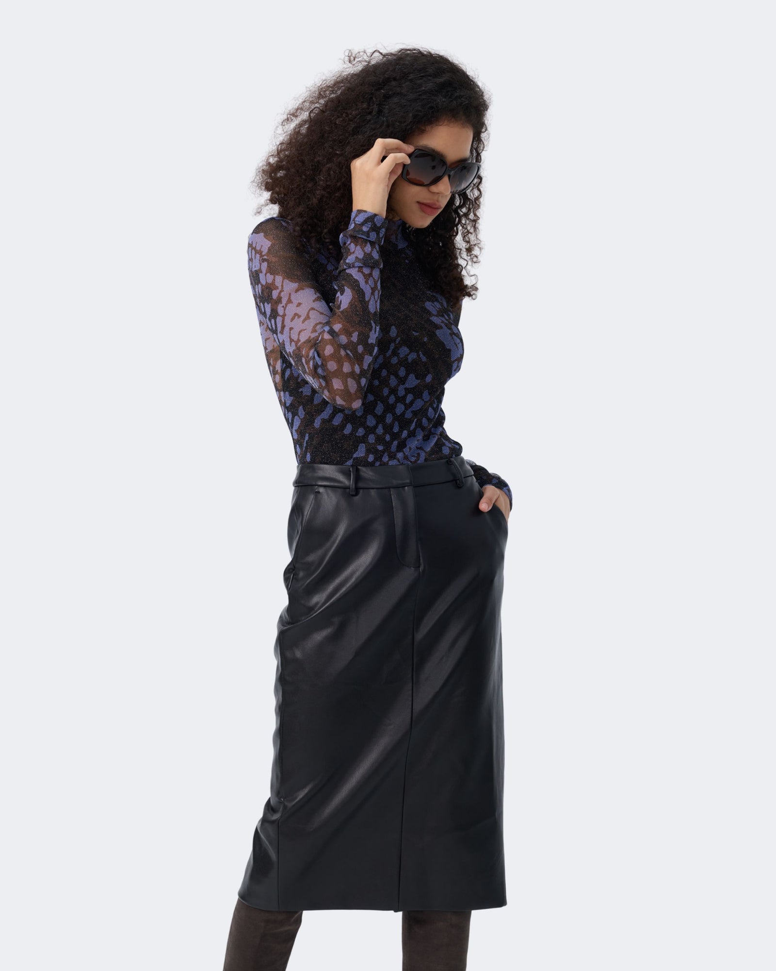 DVF DOUBLE LAYER REMY TOP