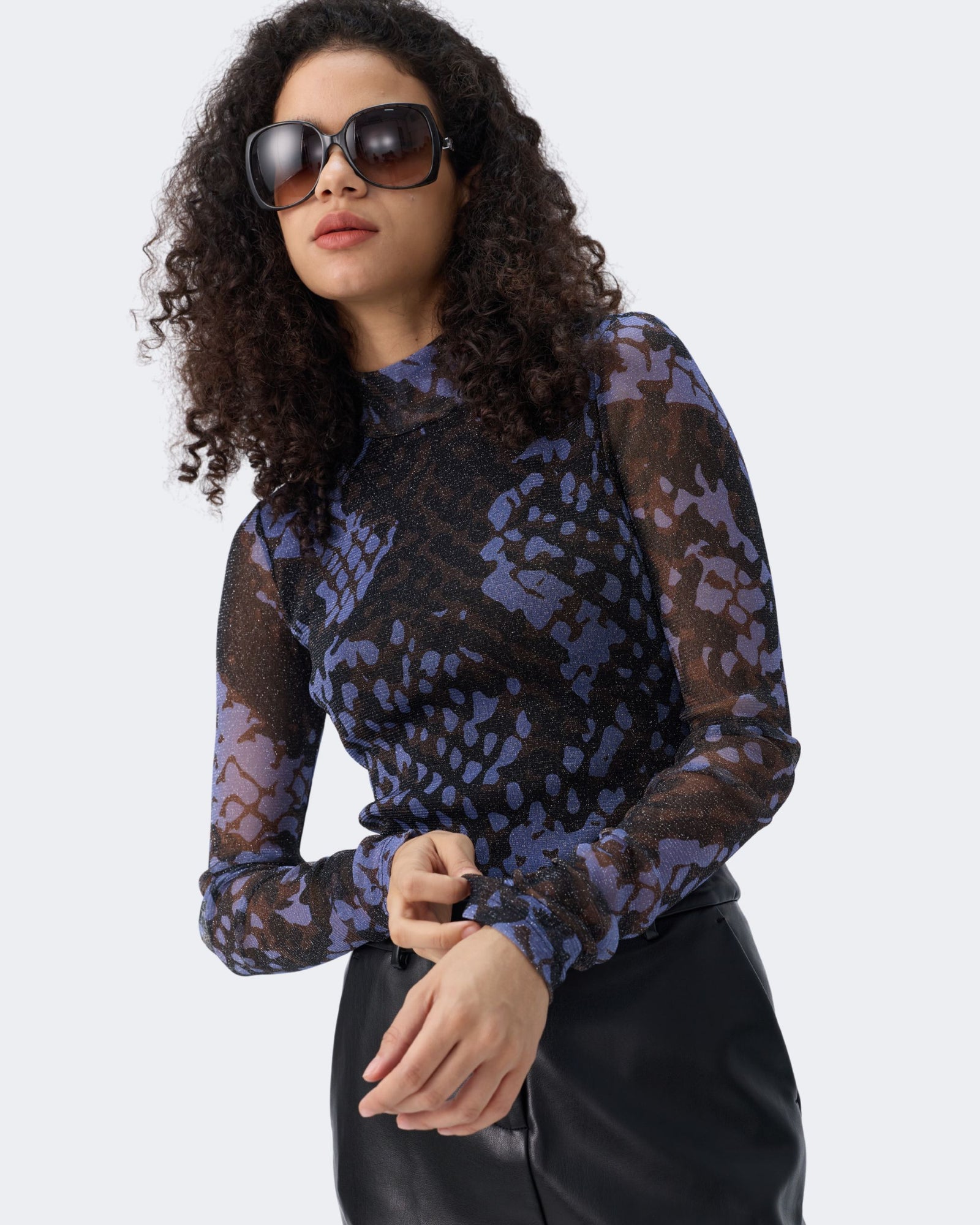 DVF DOUBLE LAYER REMY TOP