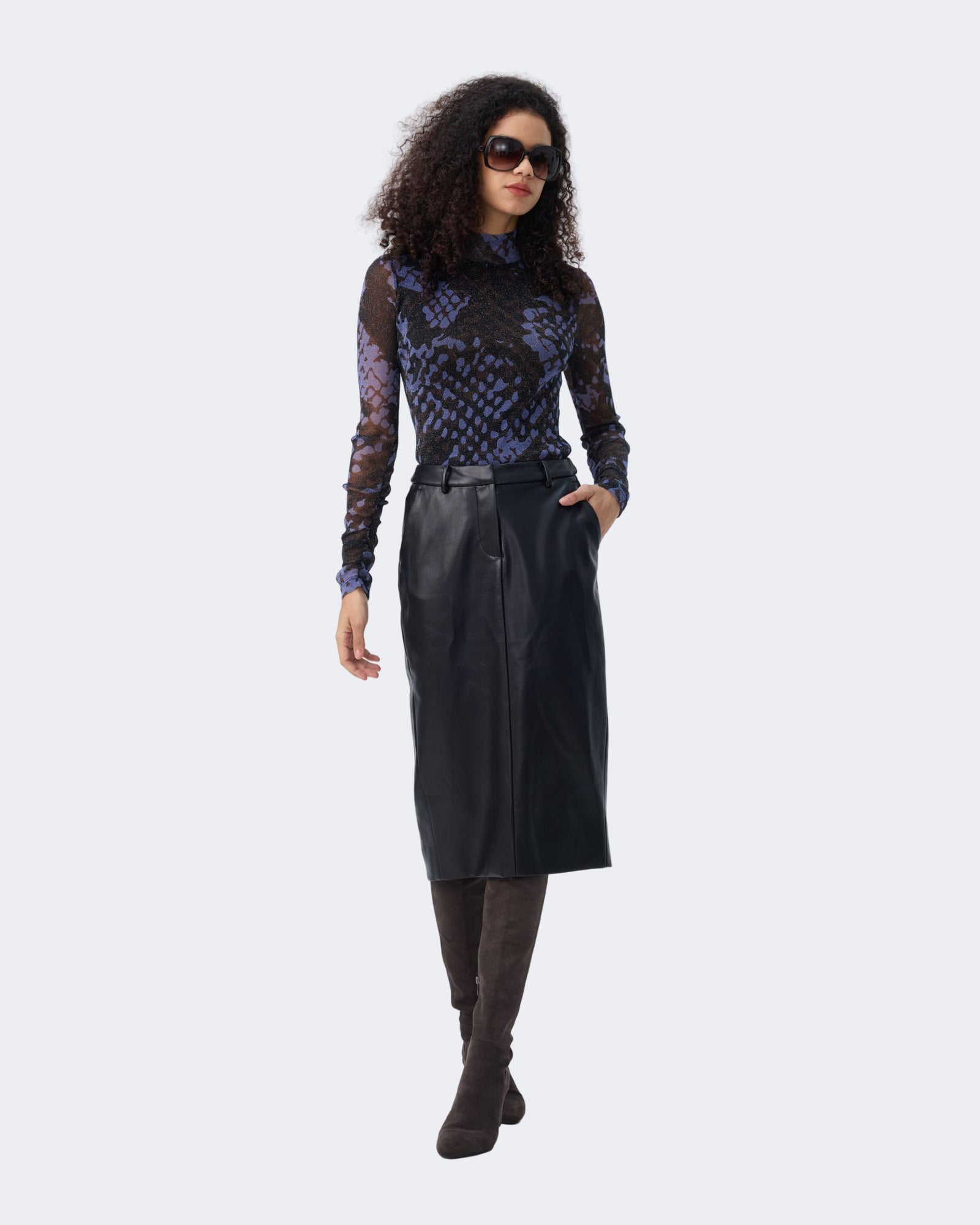 DVF DOUBLE LAYER REMY TOP