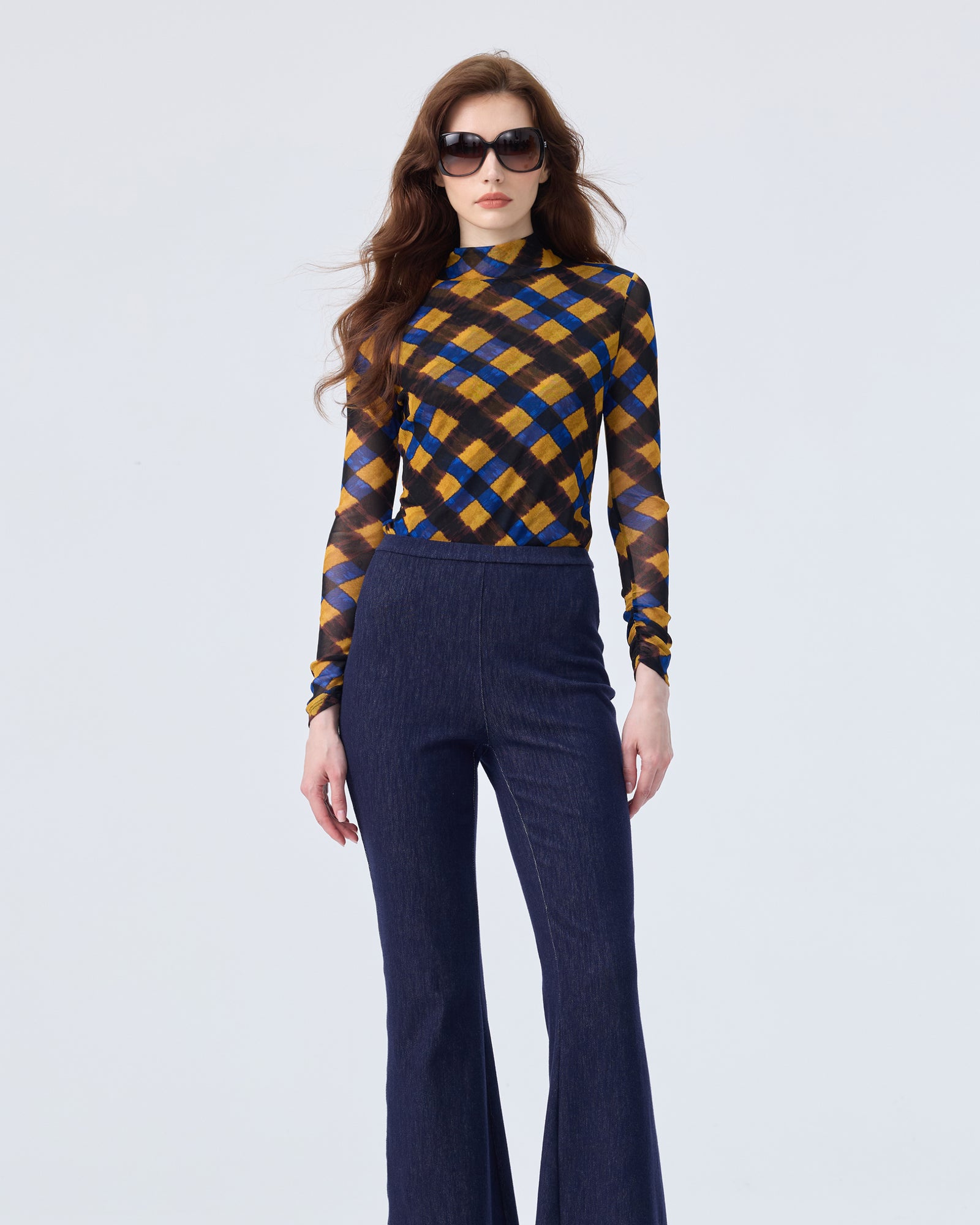 DVF DOUBLE LAYER REMY TOP
