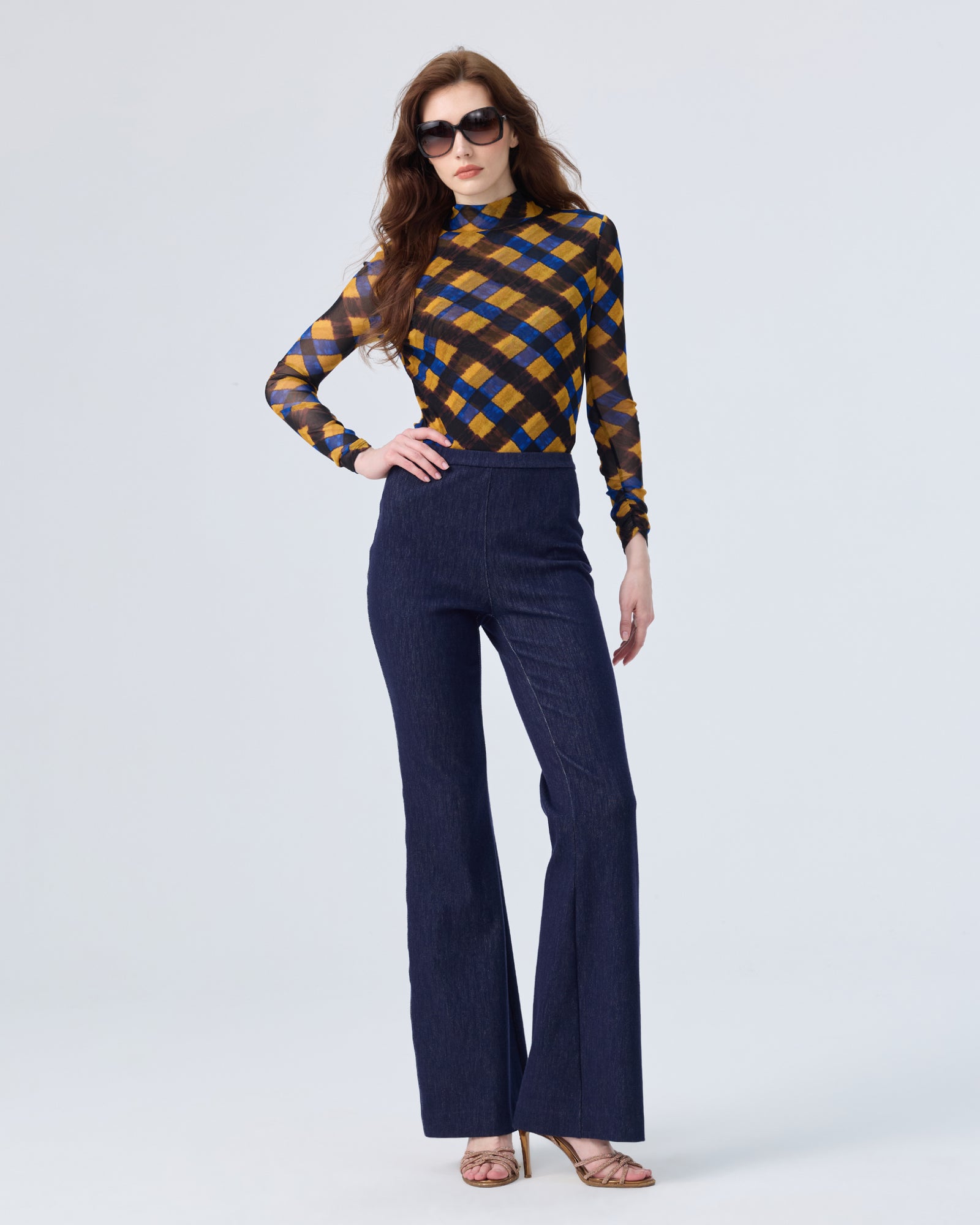 DVF DOUBLE LAYER REMY TOP