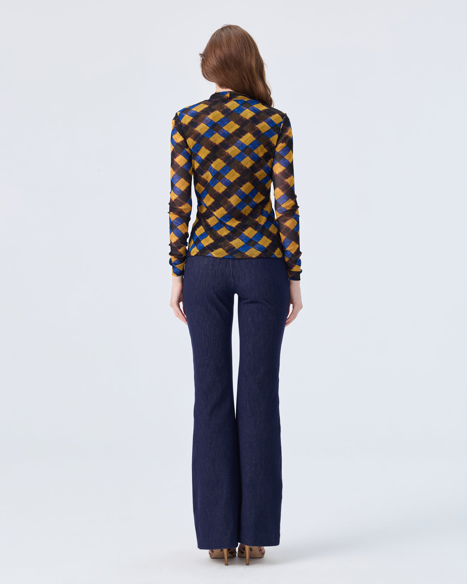 DVF DOUBLE LAYER REMY TOP