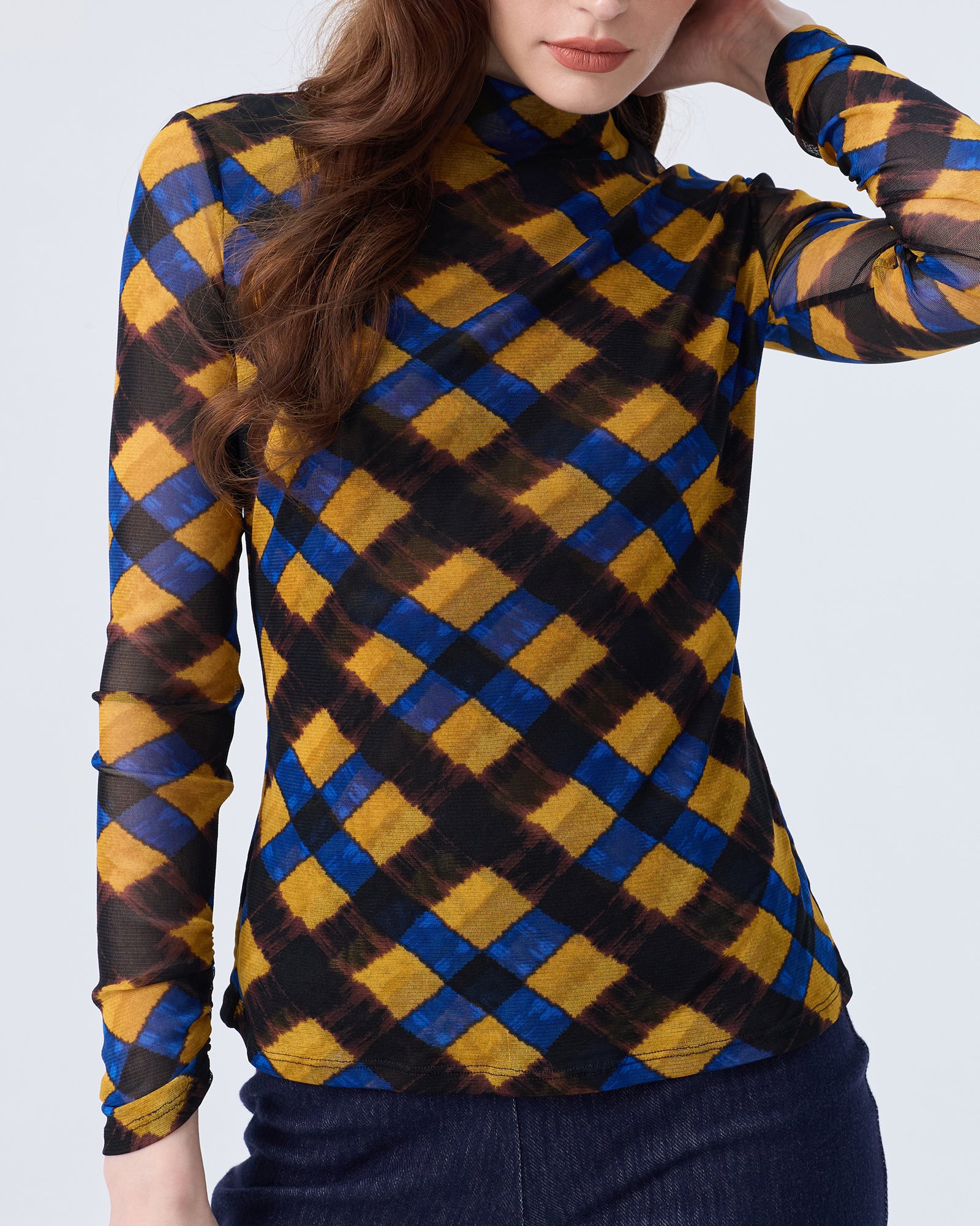 DVF DOUBLE LAYER REMY TOP