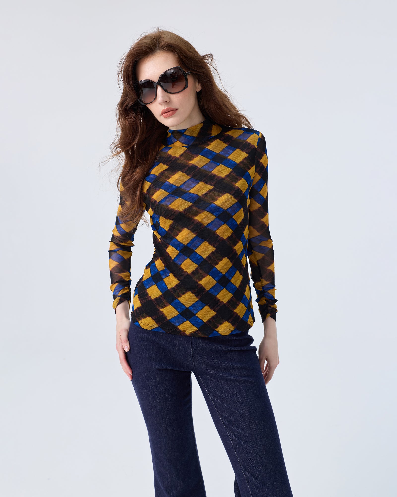 DVF DOUBLE LAYER REMY TOP