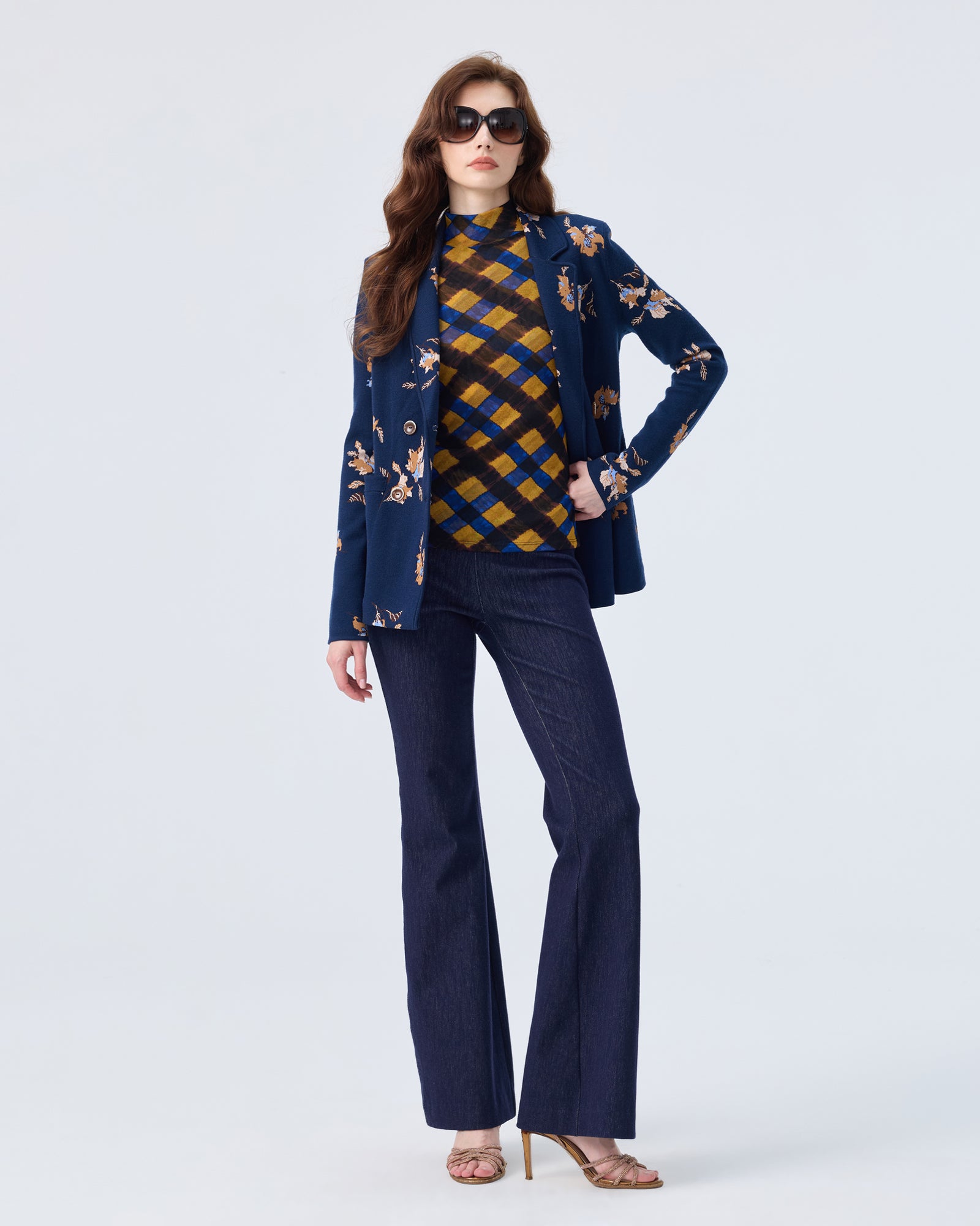 DVF DOUBLE LAYER REMY TOP