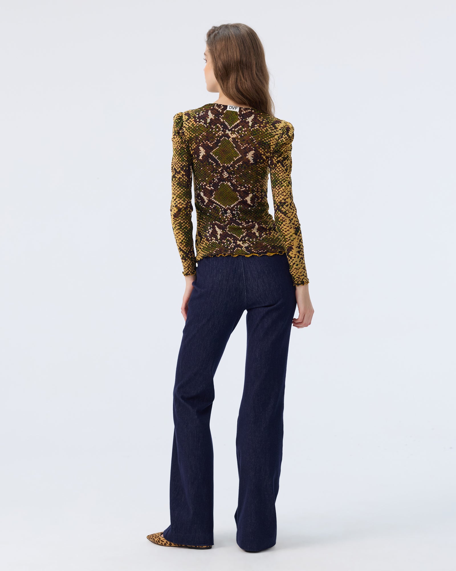 DVF FANCY REVERSIBLE TOP