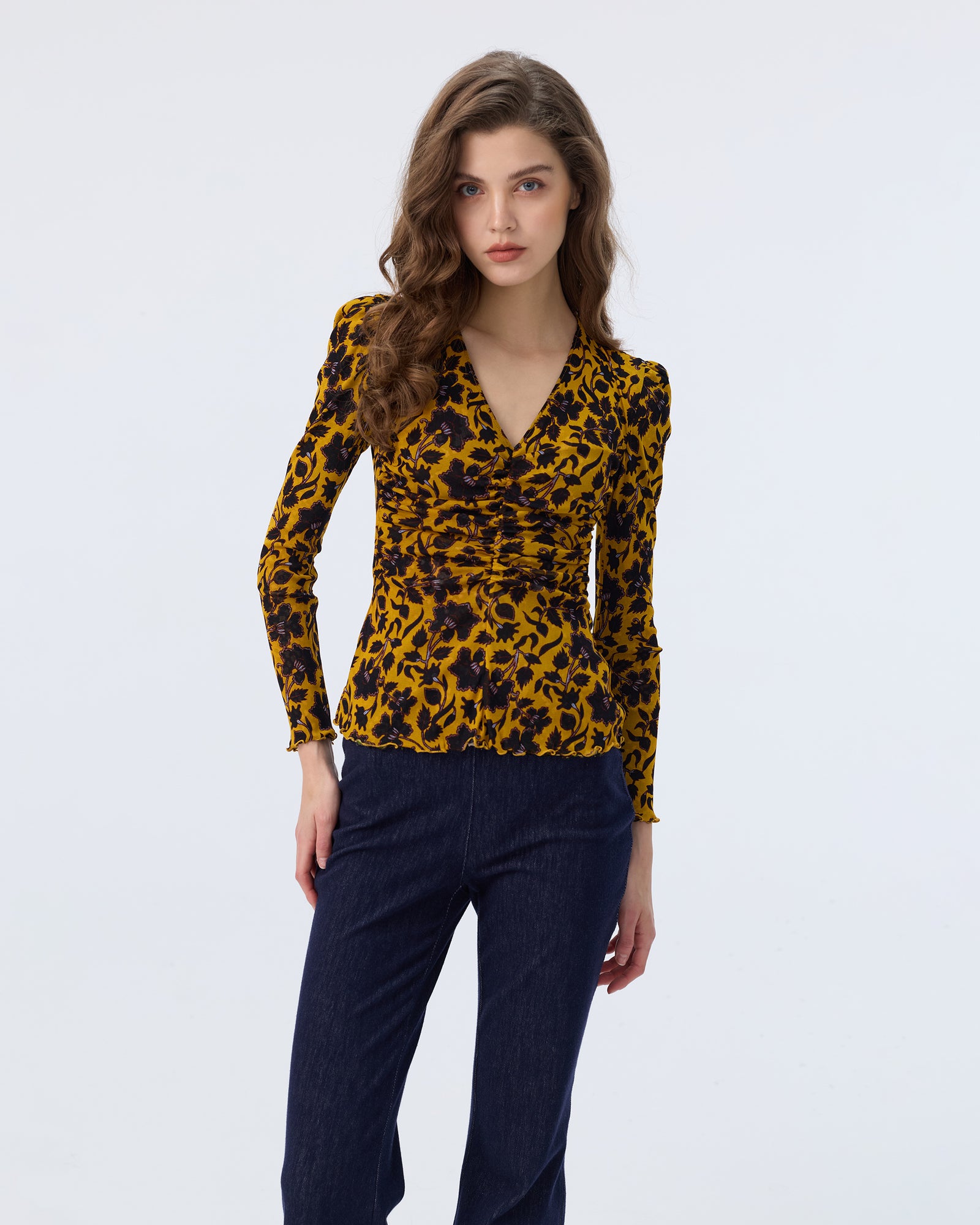 DVF FANCY REVERSIBLE TOP