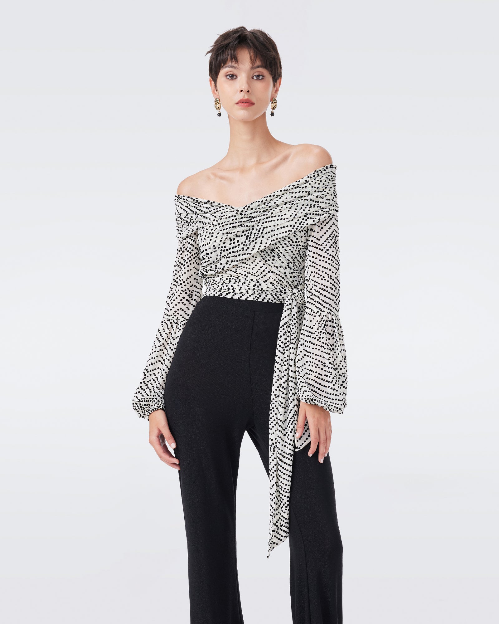 DVF AUBURN BODYSUIT