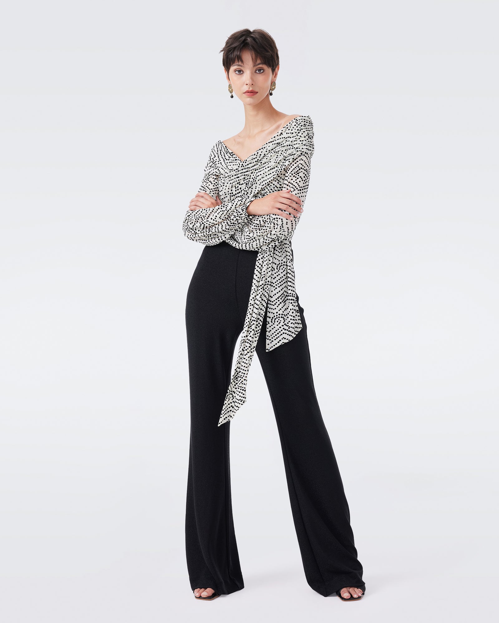 DVF AUBURN BODYSUIT
