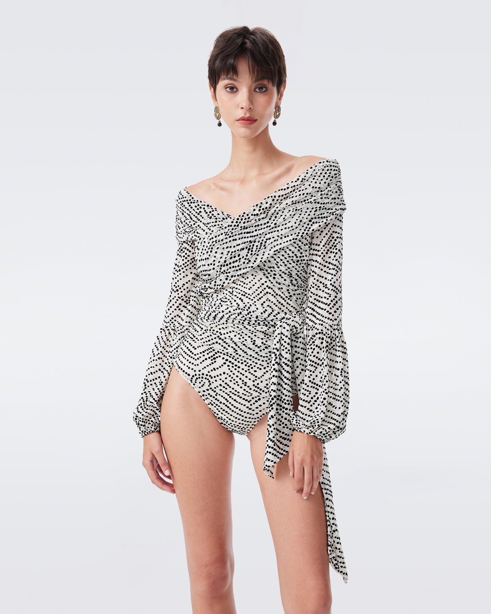 DVF AUBURN BODYSUIT
