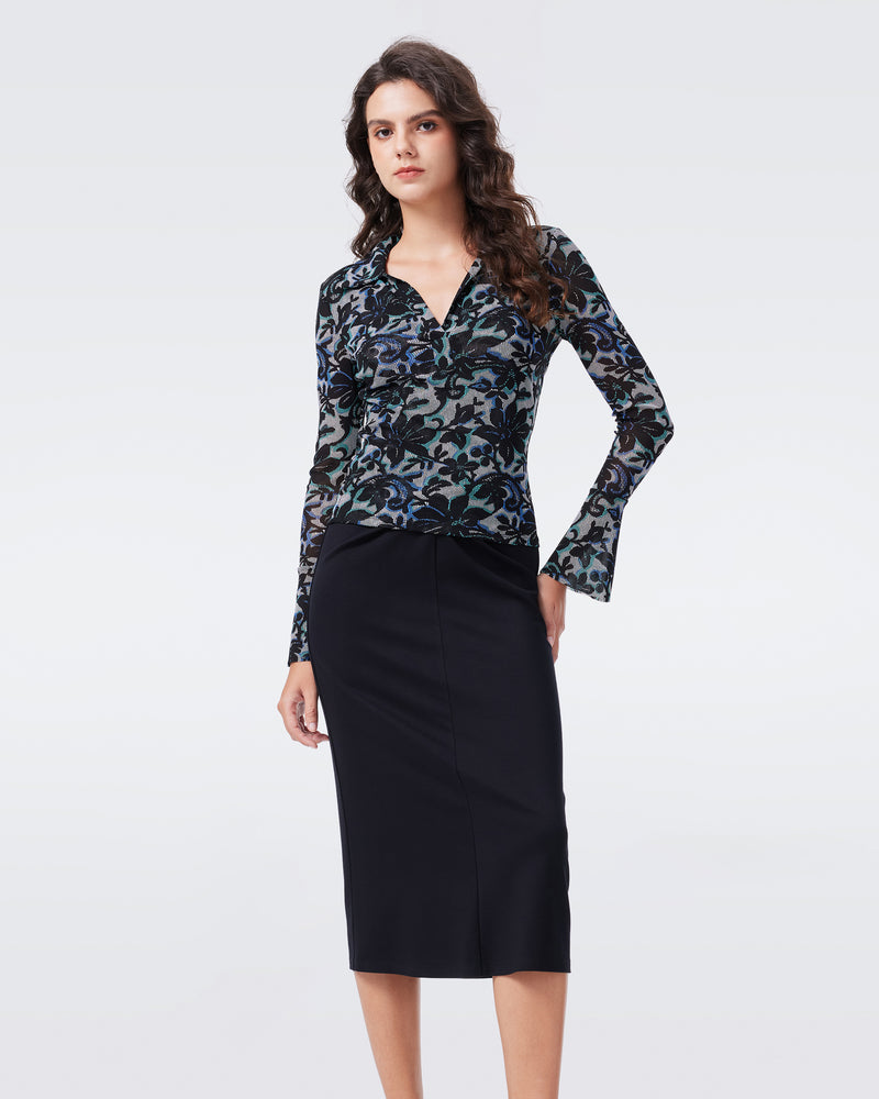 DVF MACKENZIE TOP