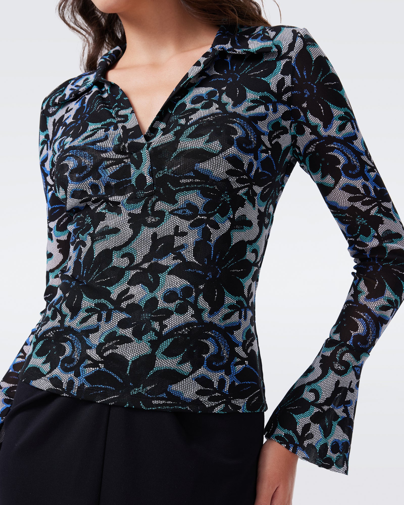 DVF MACKENZIE TOP