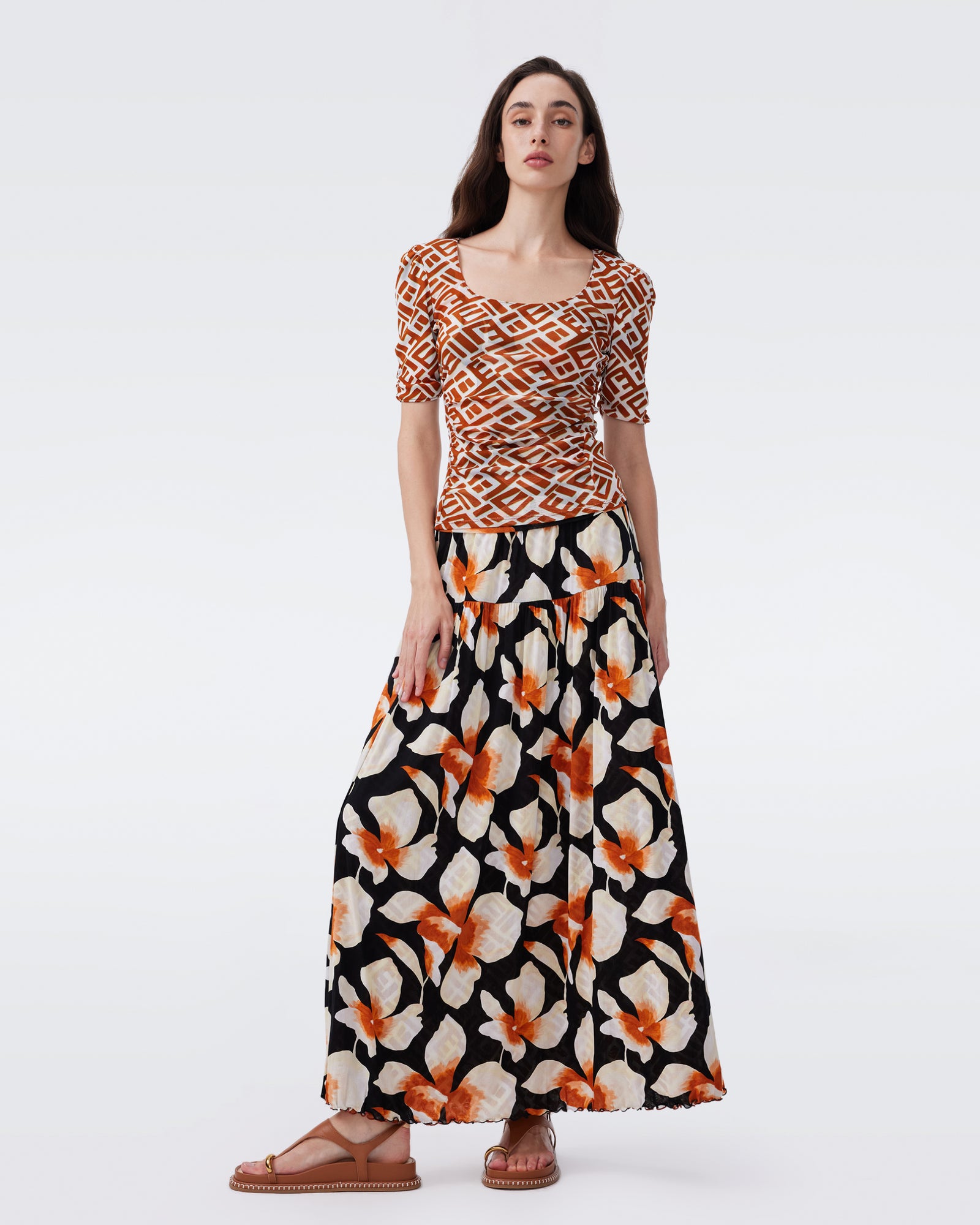 DVF ALI REVERSIBLE TOP